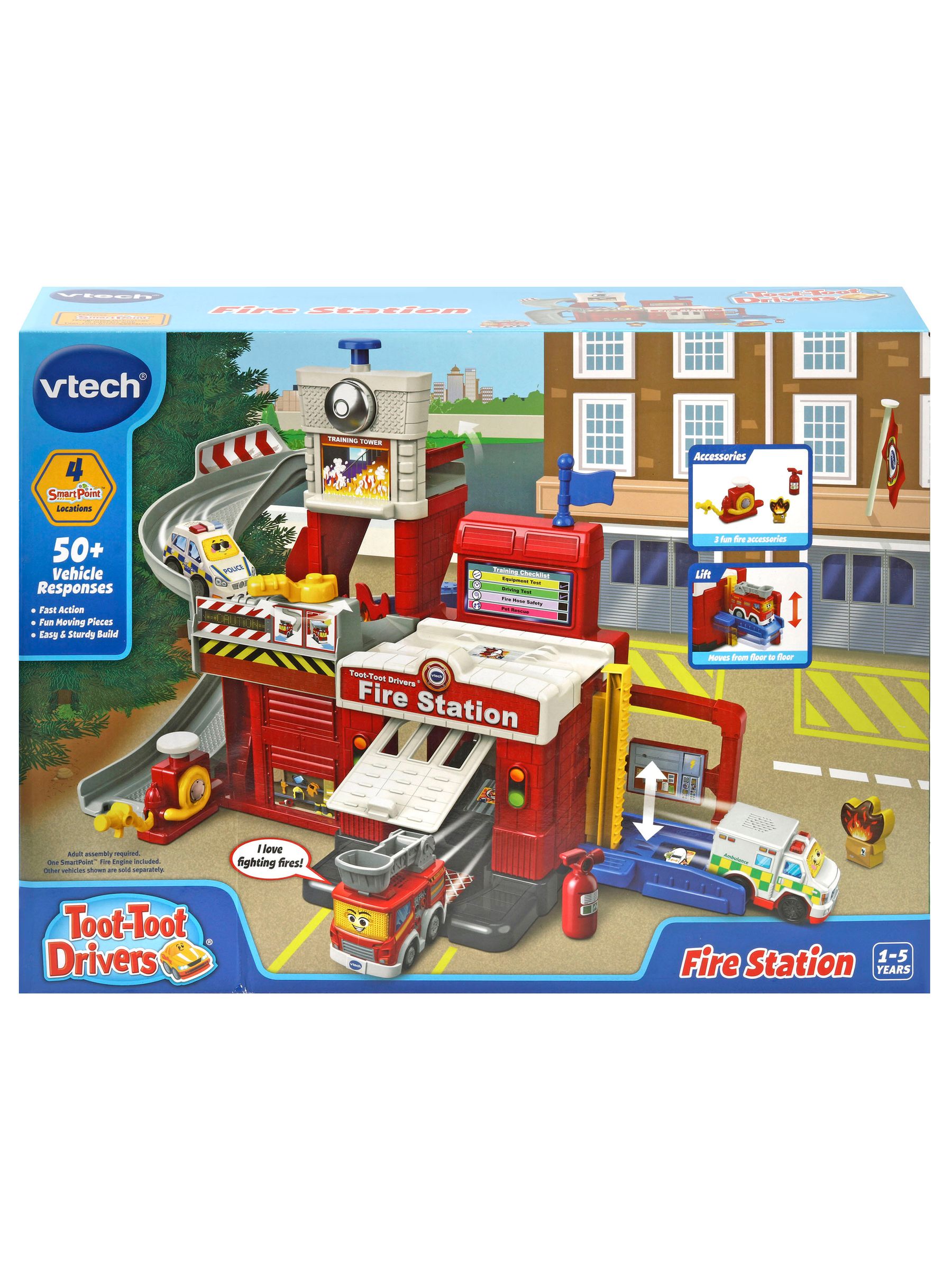 V-Tech TootToot Drivers Fire Station - Image 4 of 6