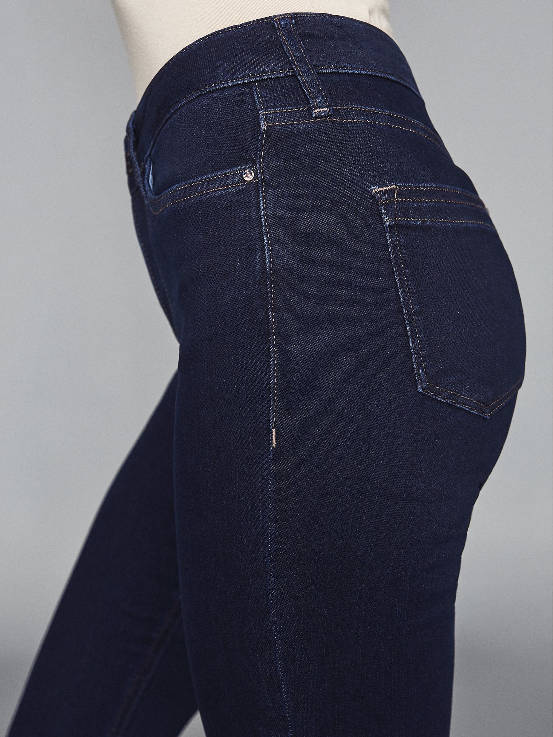 Mid Rise Skinny Jeans in Indigo - Image 6 of 6