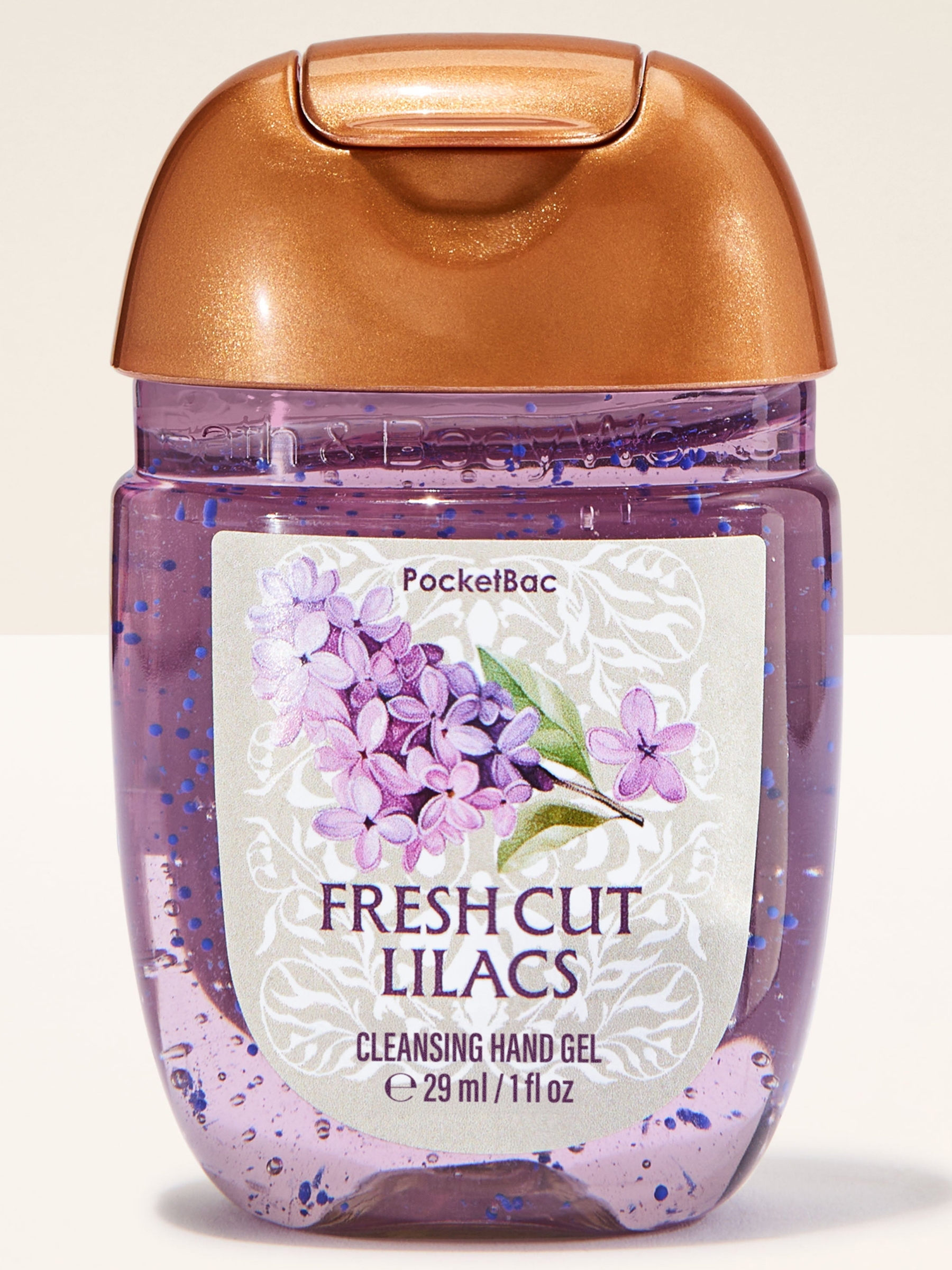 Fresh Cut Lilacs PocketBac Cleansing Hand Gel 29ml - Image 1 of 2 Fresh Cut Lilacs PocketBac Cleansing Hand Gel 29ml - Image 1 of 2