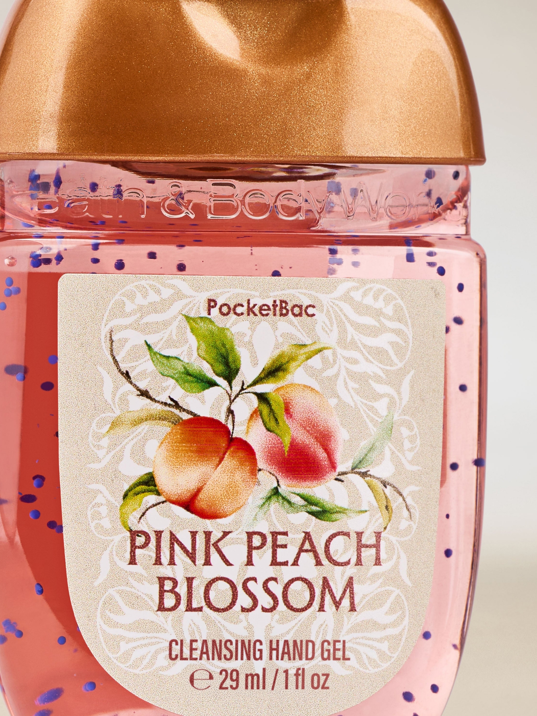 Pink Peach Blossom PocketBac Cleansing Hand Gel 29ml - Image 2 of 3