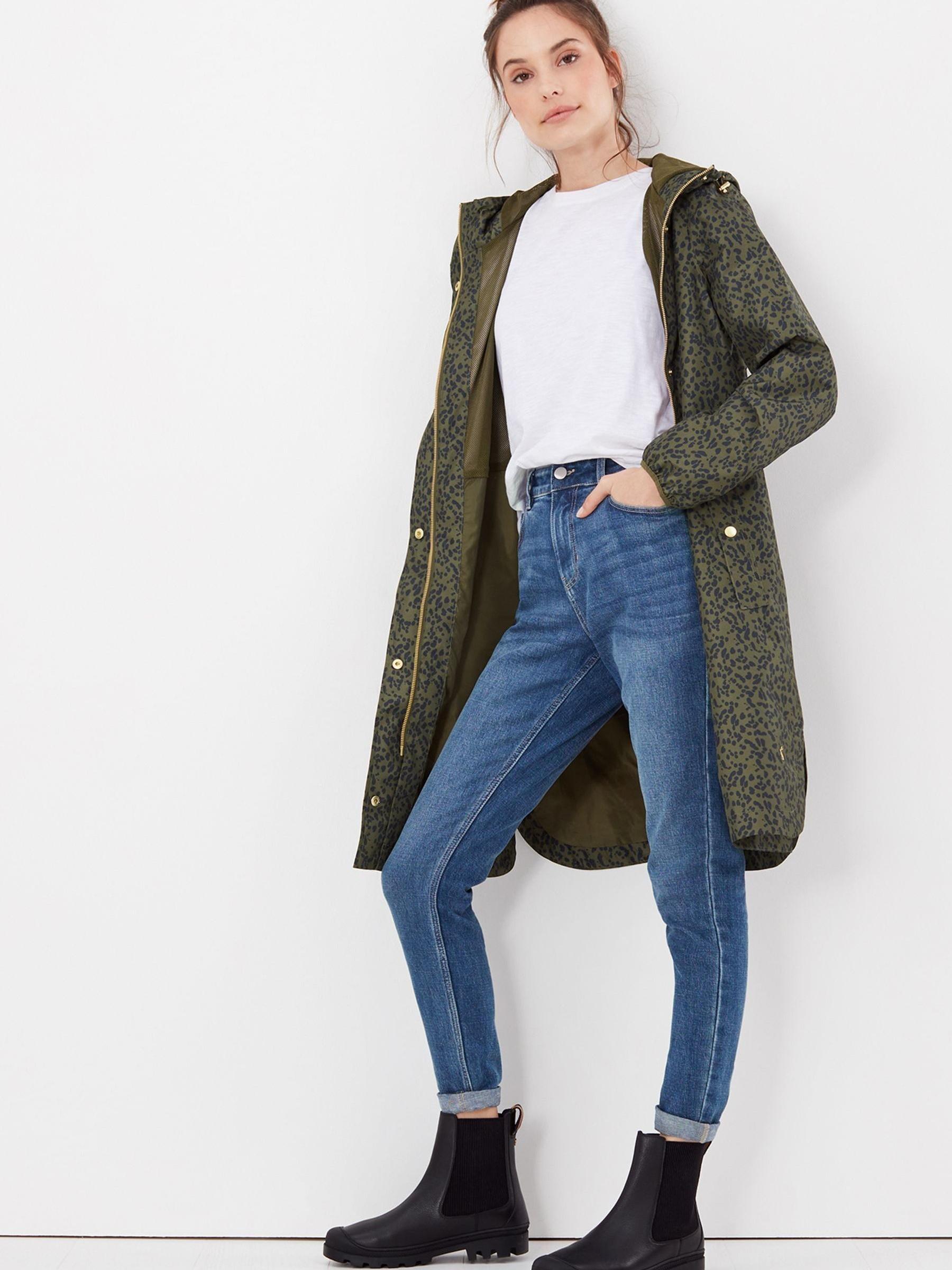 Animal Joules Animal Print Waybridge Relaxed Fit Waterproof Jacket - Image 10 of 15