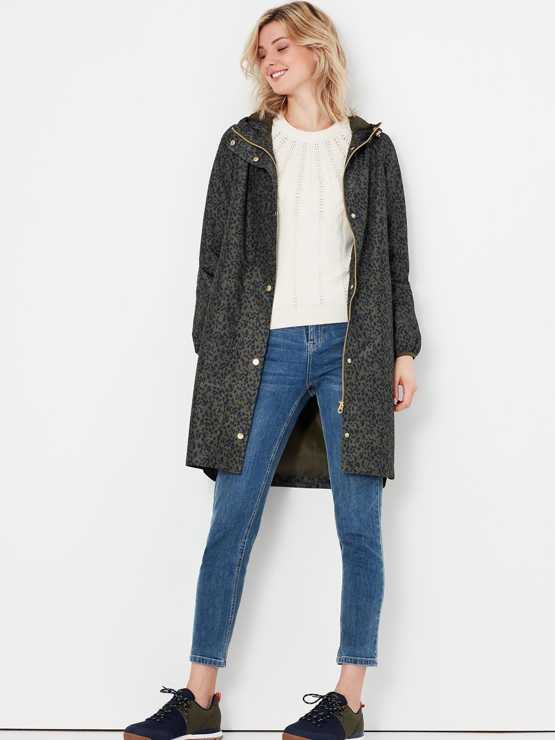 Animal Joules Animal Print Waybridge Relaxed Fit Waterproof Jacket - Image 11 of 15
