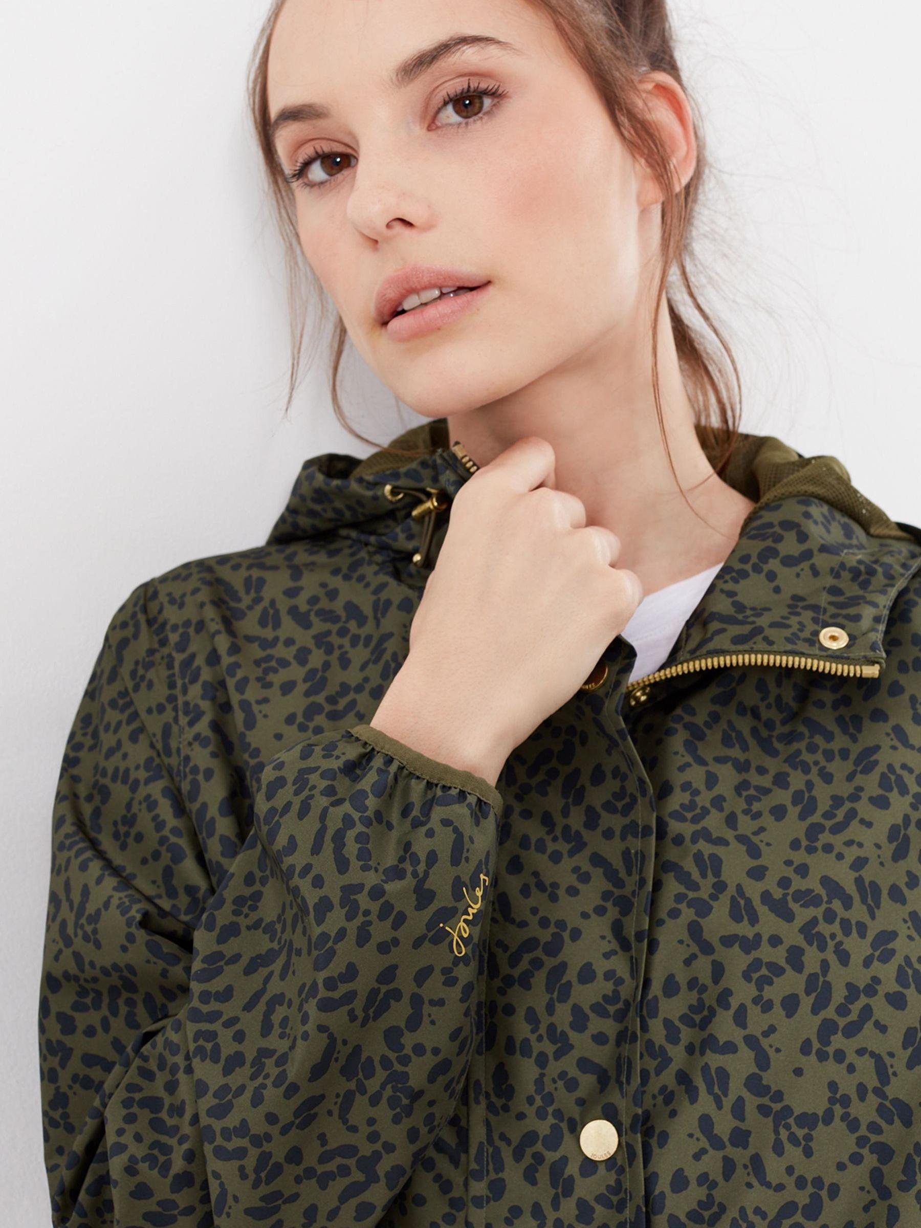 Animal Joules Animal Print Waybridge Relaxed Fit Waterproof Jacket - Image 12 of 15