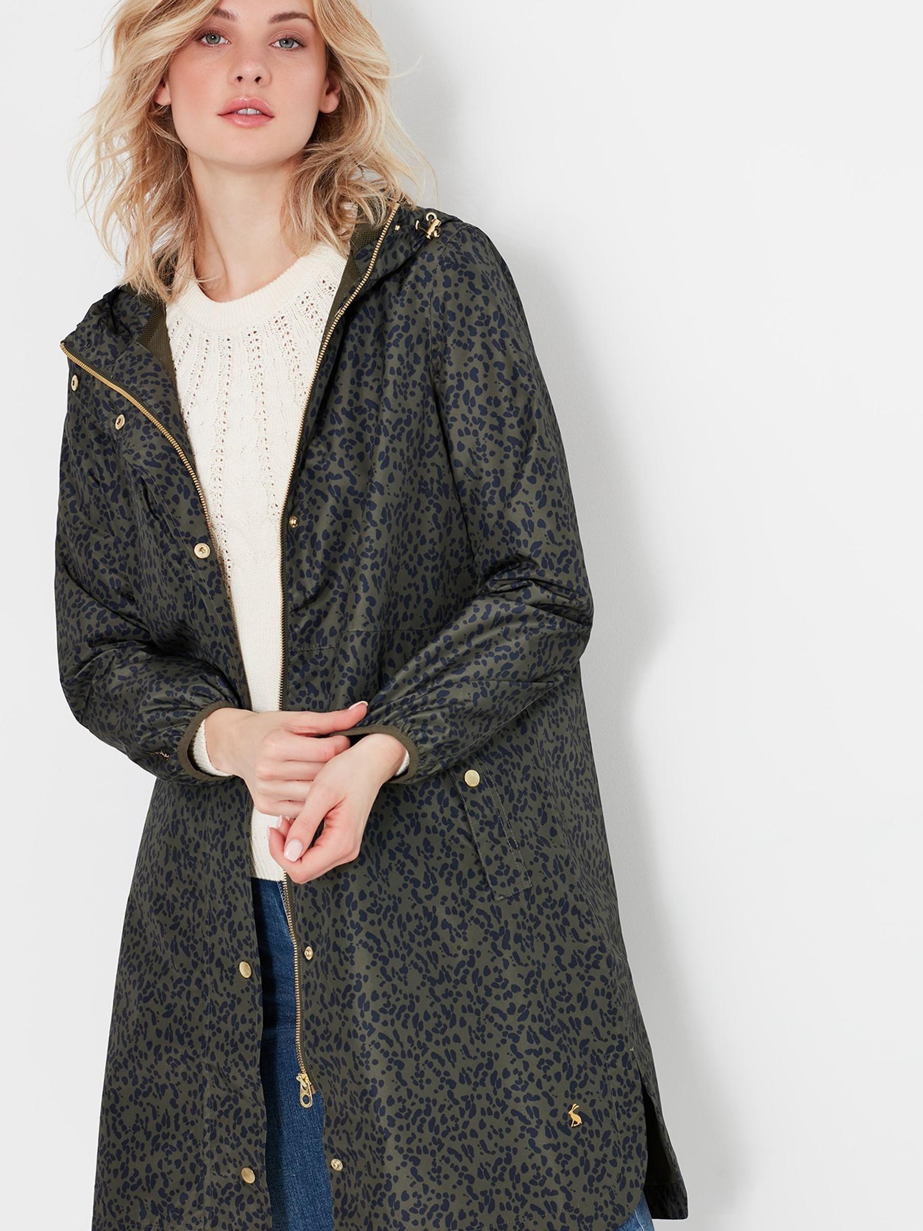 Animal Joules Animal Print Waybridge Relaxed Fit Waterproof Jacket - Image 8 of 15