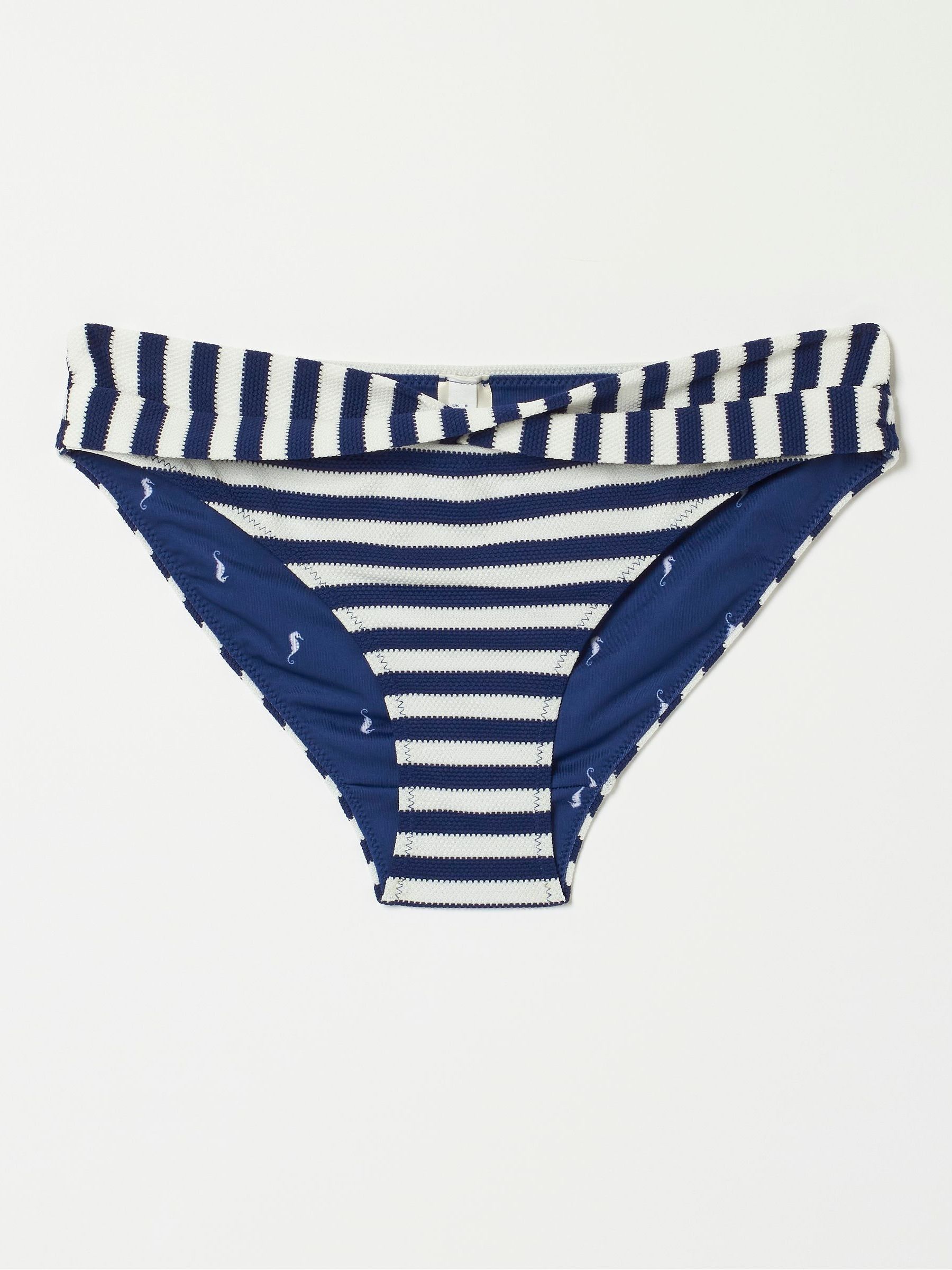 Breton Twist Blue Bikini Bottoms - Image 5 of 5