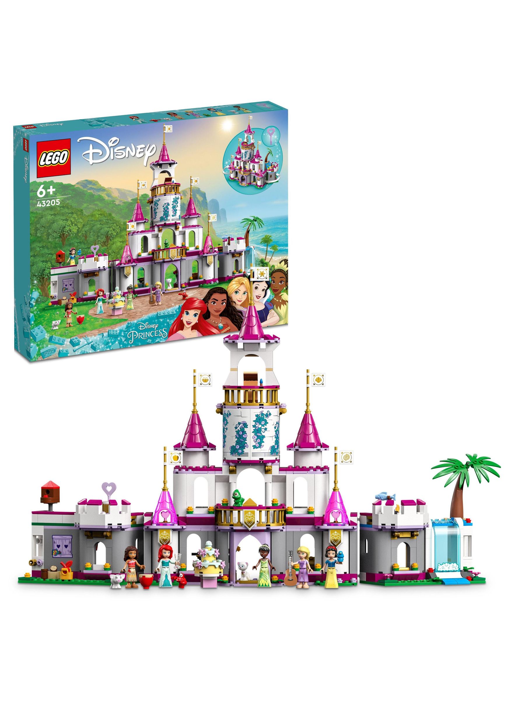 LEGO Natural Disney Princess Ultimate Adventure Castle Playset - Image 1 of 10