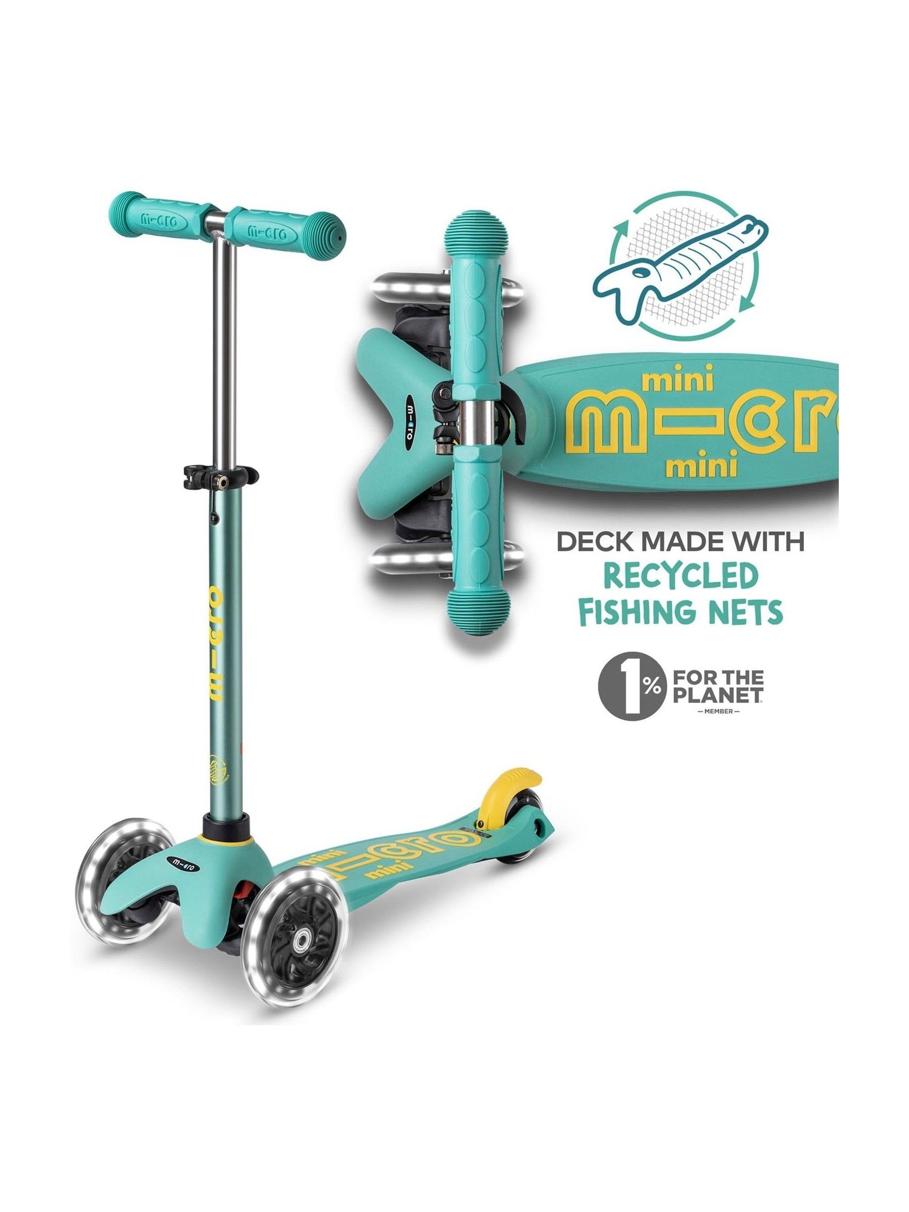 Mint Micro Scooters Mini Eco LED Scooter - Image 2 of 10