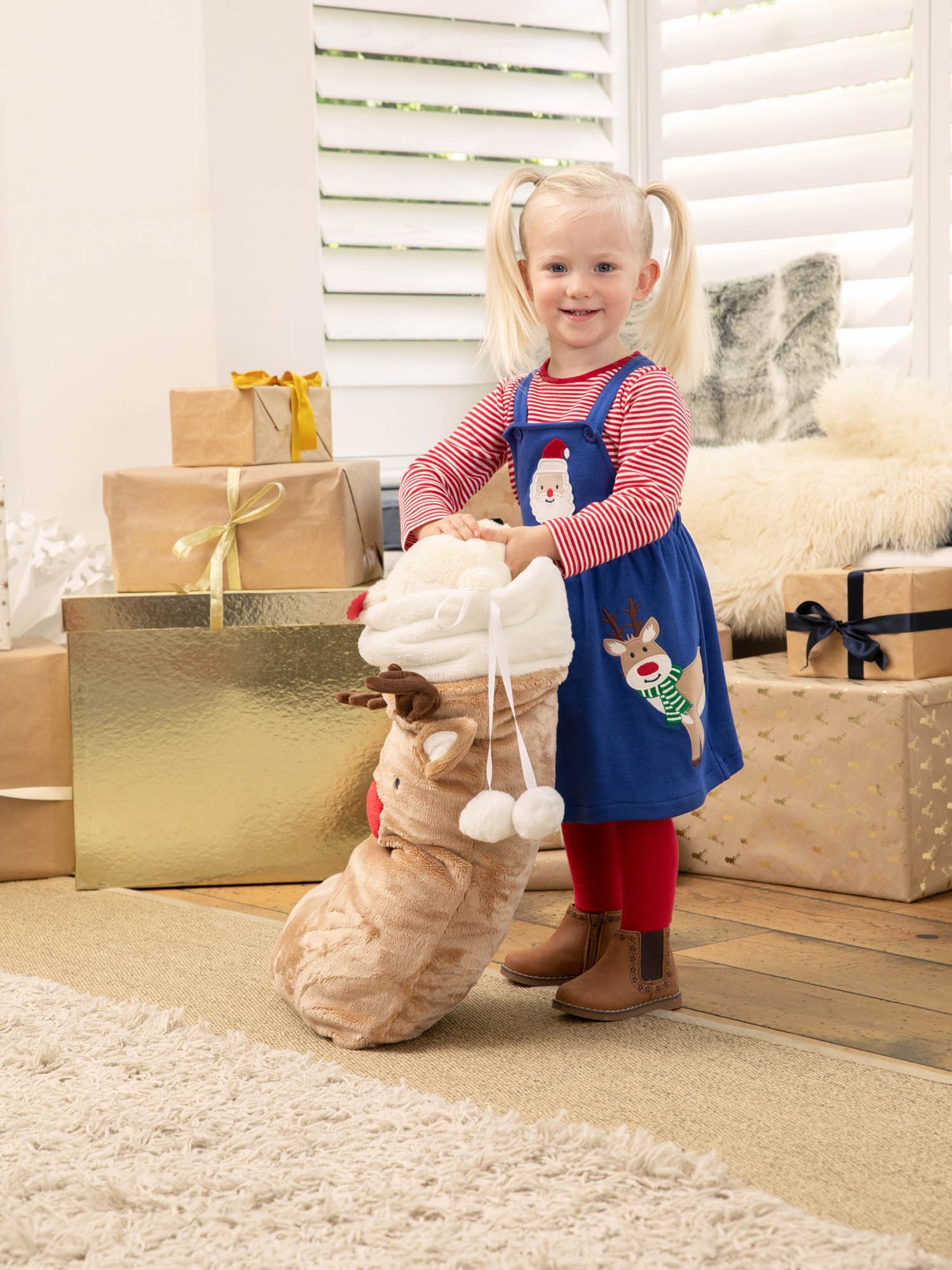Extra Large Christmas Stocking - Reindeer - Image 5 of 6