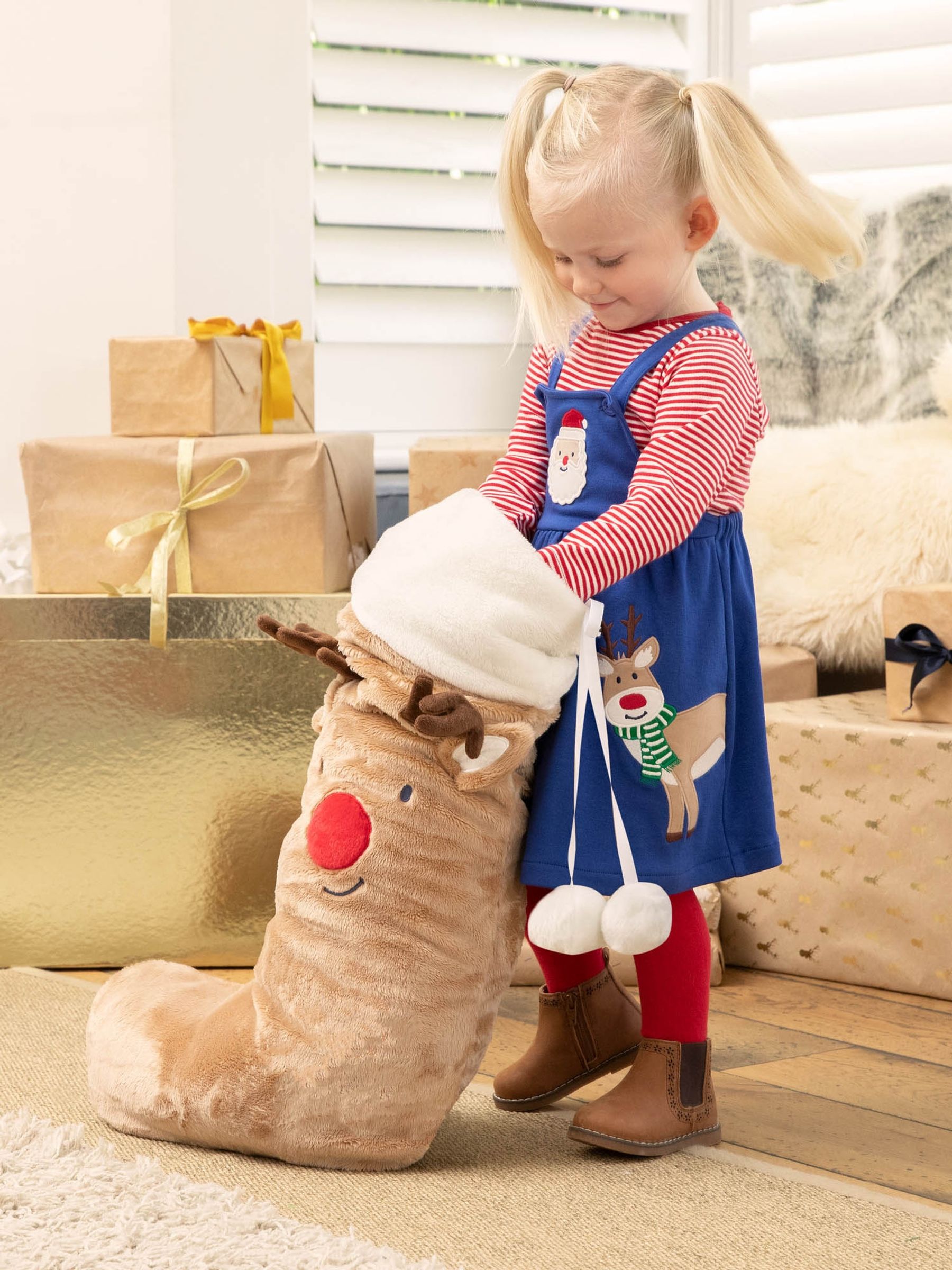 Extra Large Christmas Stocking - Reindeer - Image 6 of 6