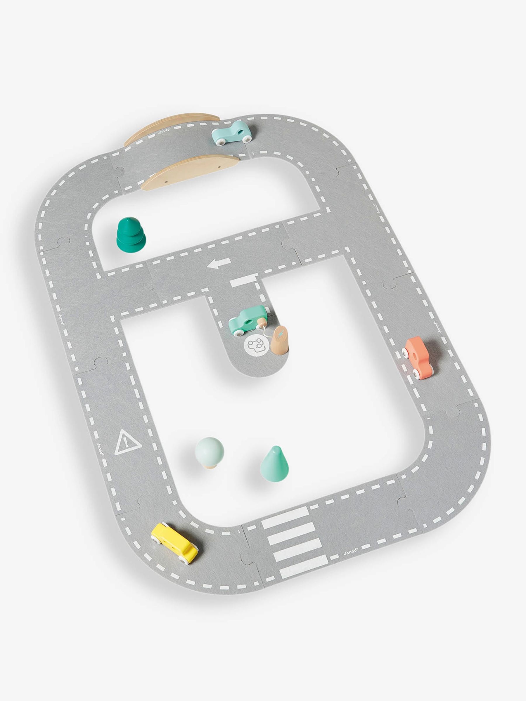 Janod Bolid Felt Car Circuit - Image 6 of 8