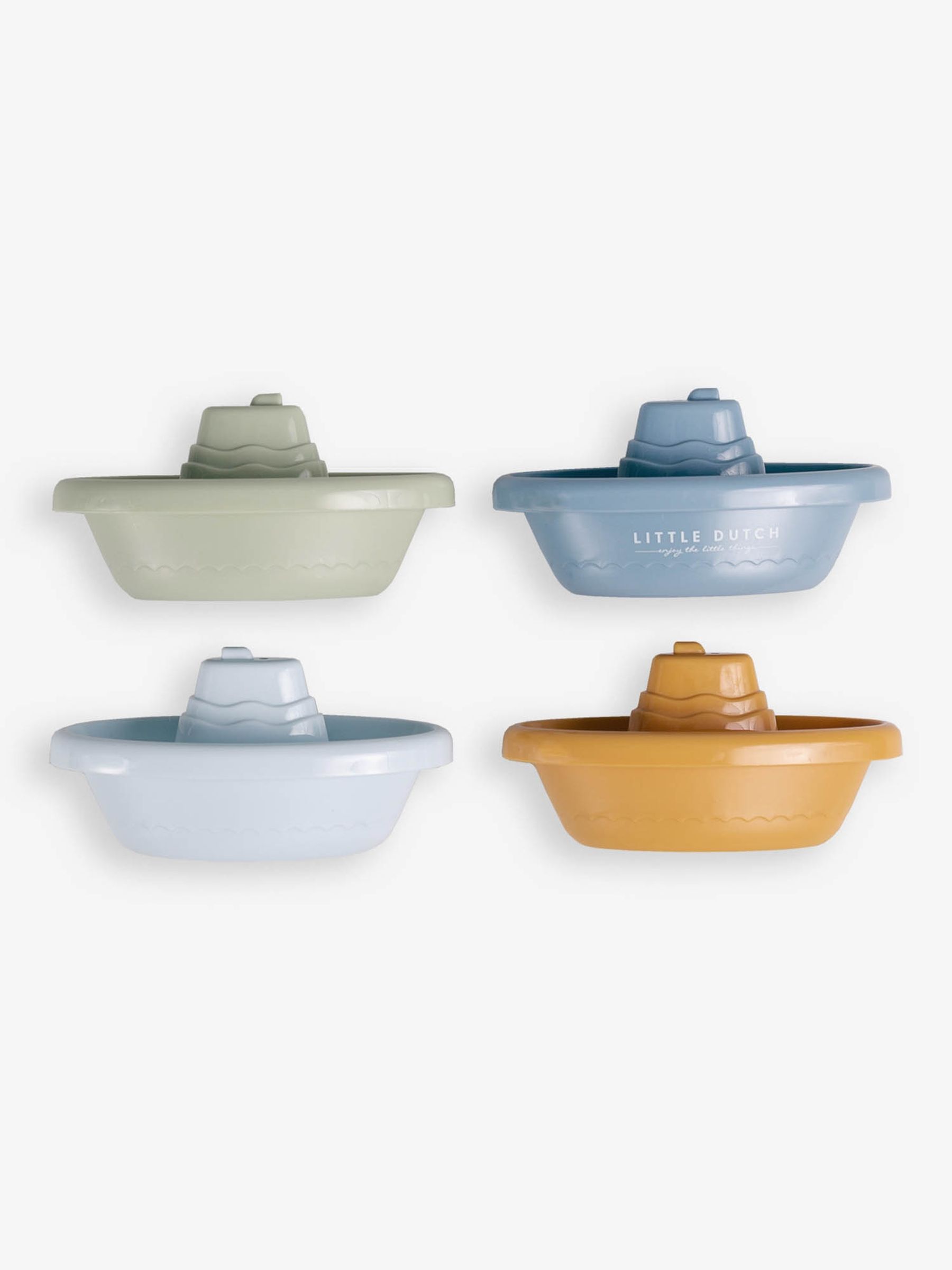 Little Dutch Stackable Bath Boats - Image 1 of 8