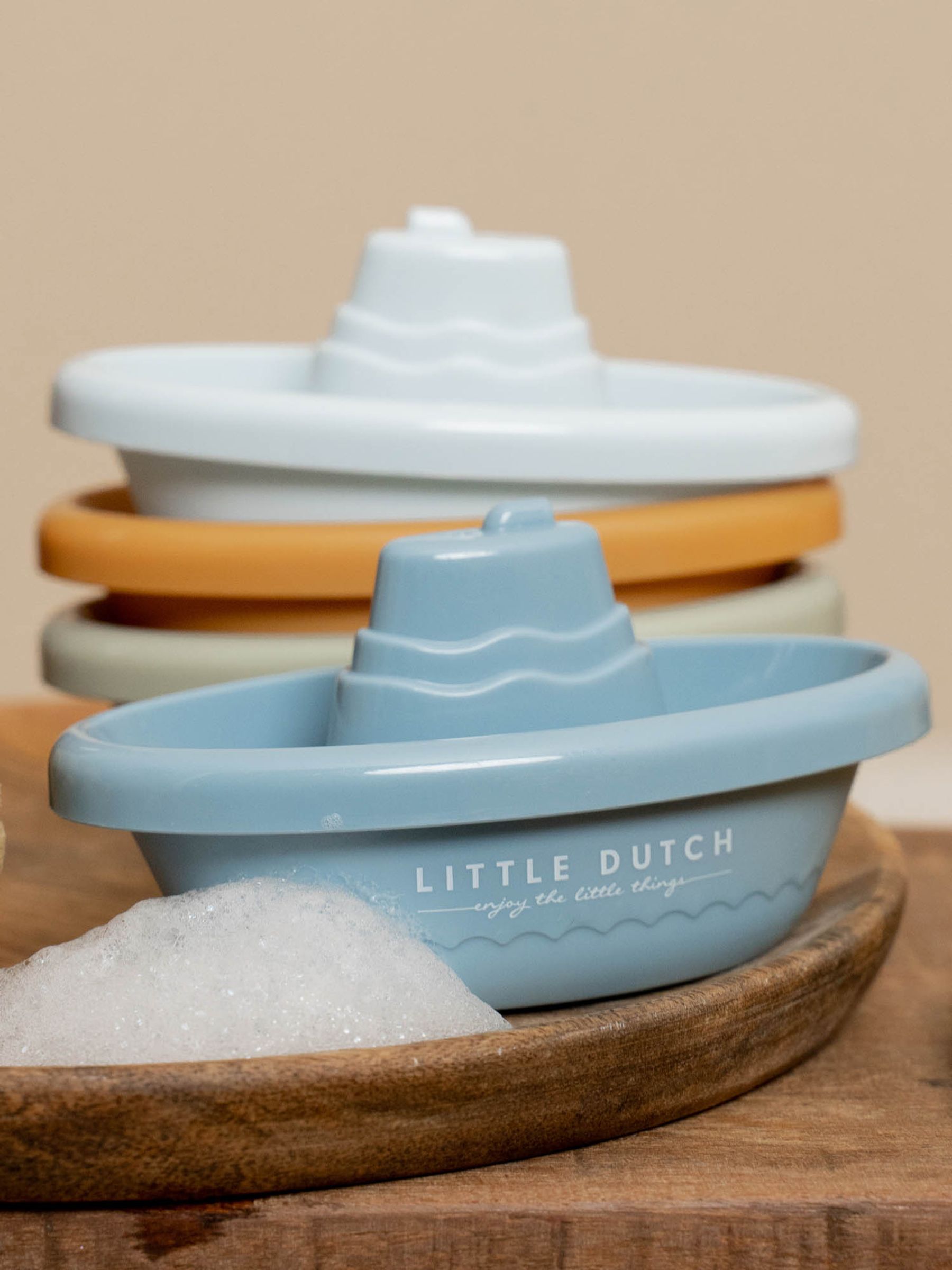 Little Dutch Stackable Bath Boats - Image 2 of 8