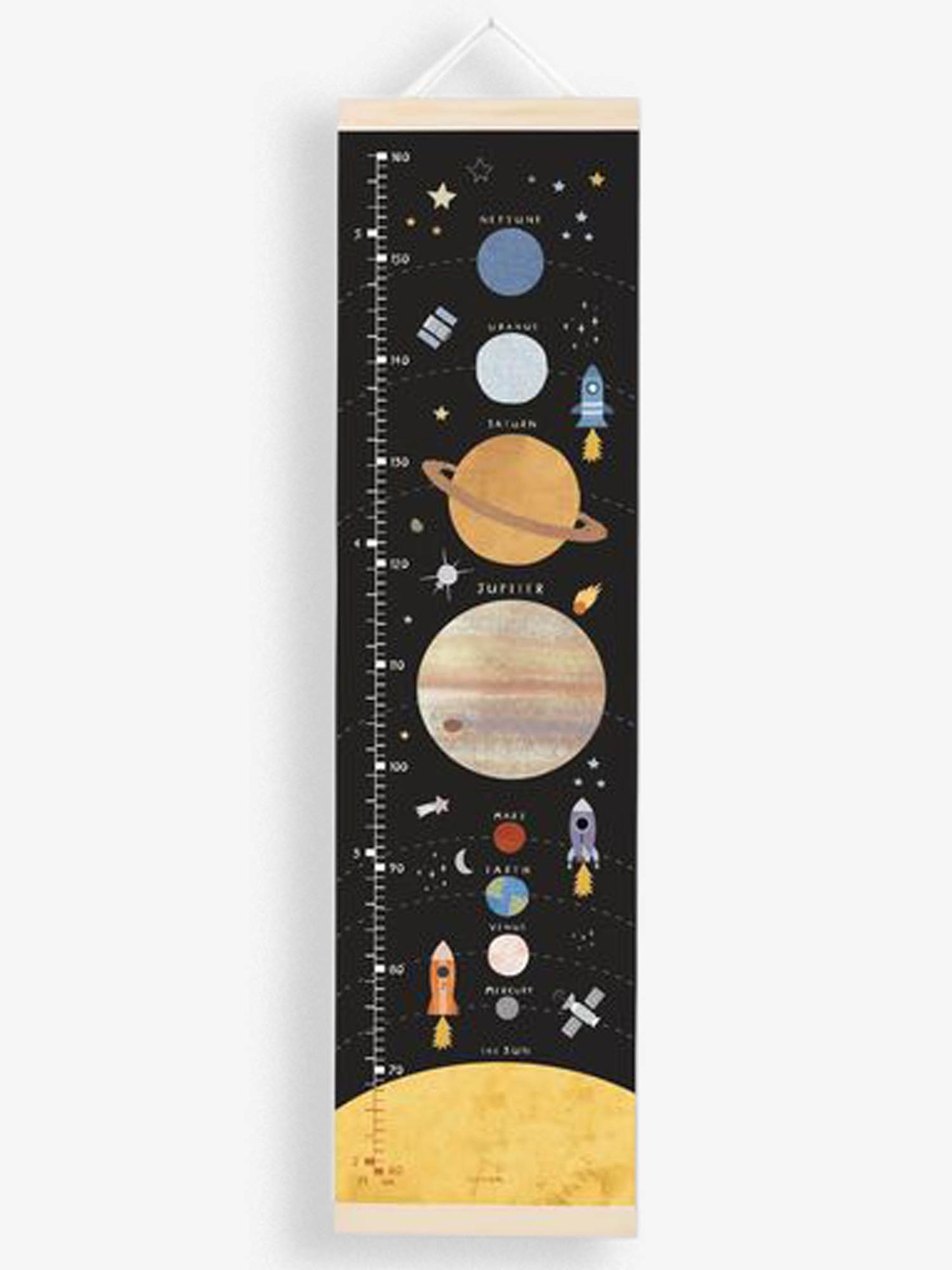 Solar System Height Chart - Image 1 of 3