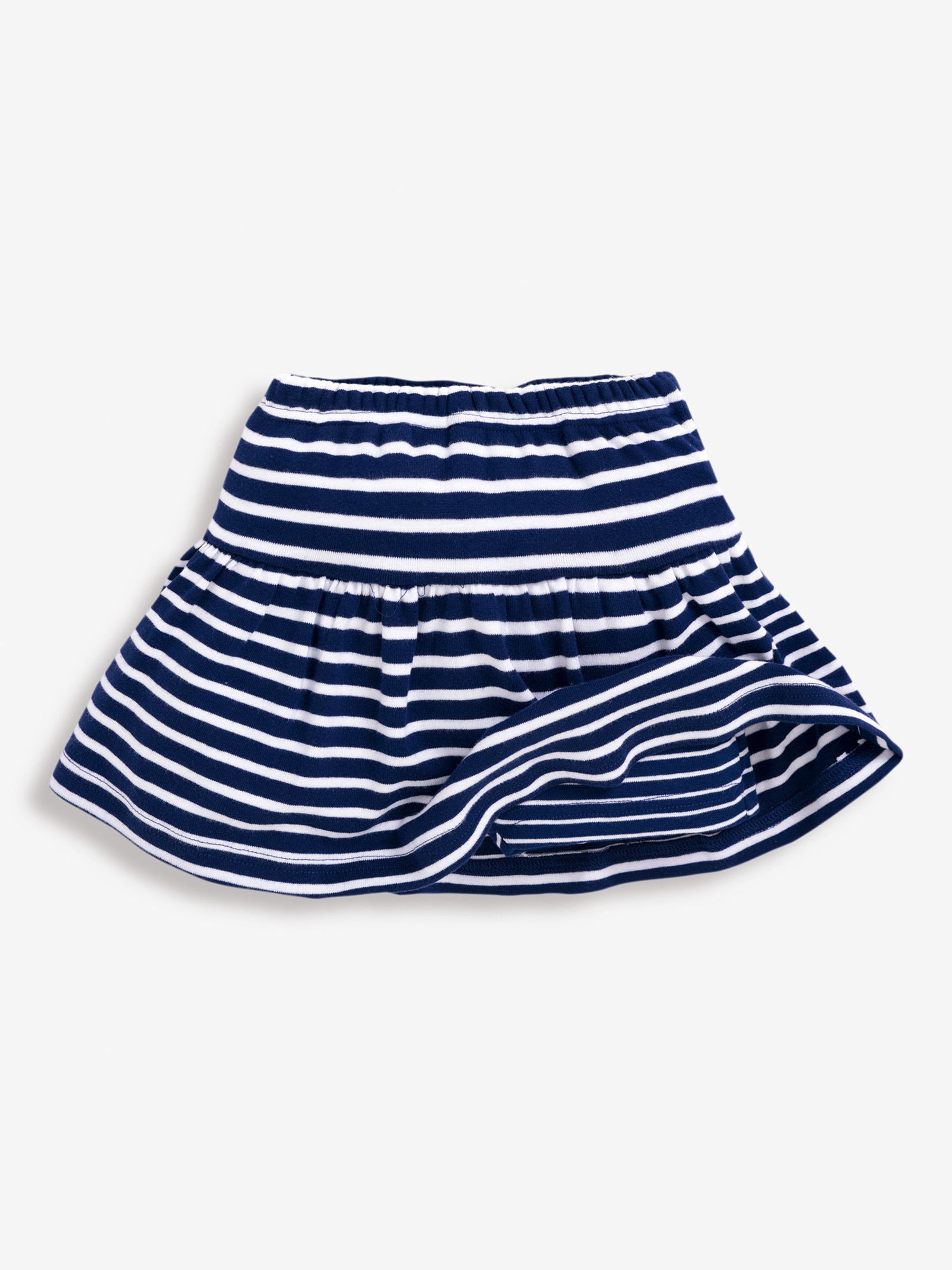Girls' Classic Stripe Skort in Navy - Image 1 of 1