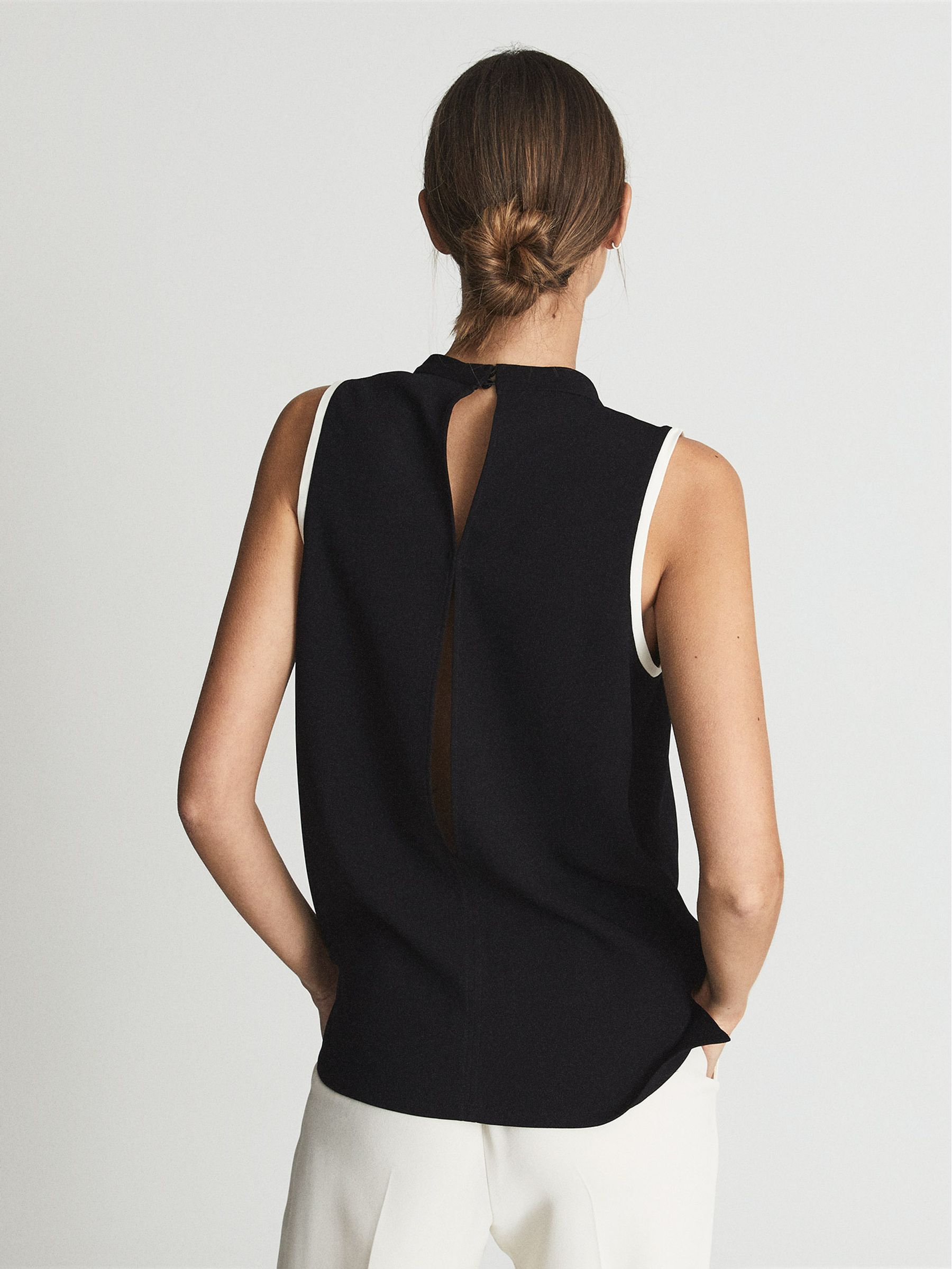 トップス acka russel volume blouse Volume Sleeve Blouse Black | NA-KD