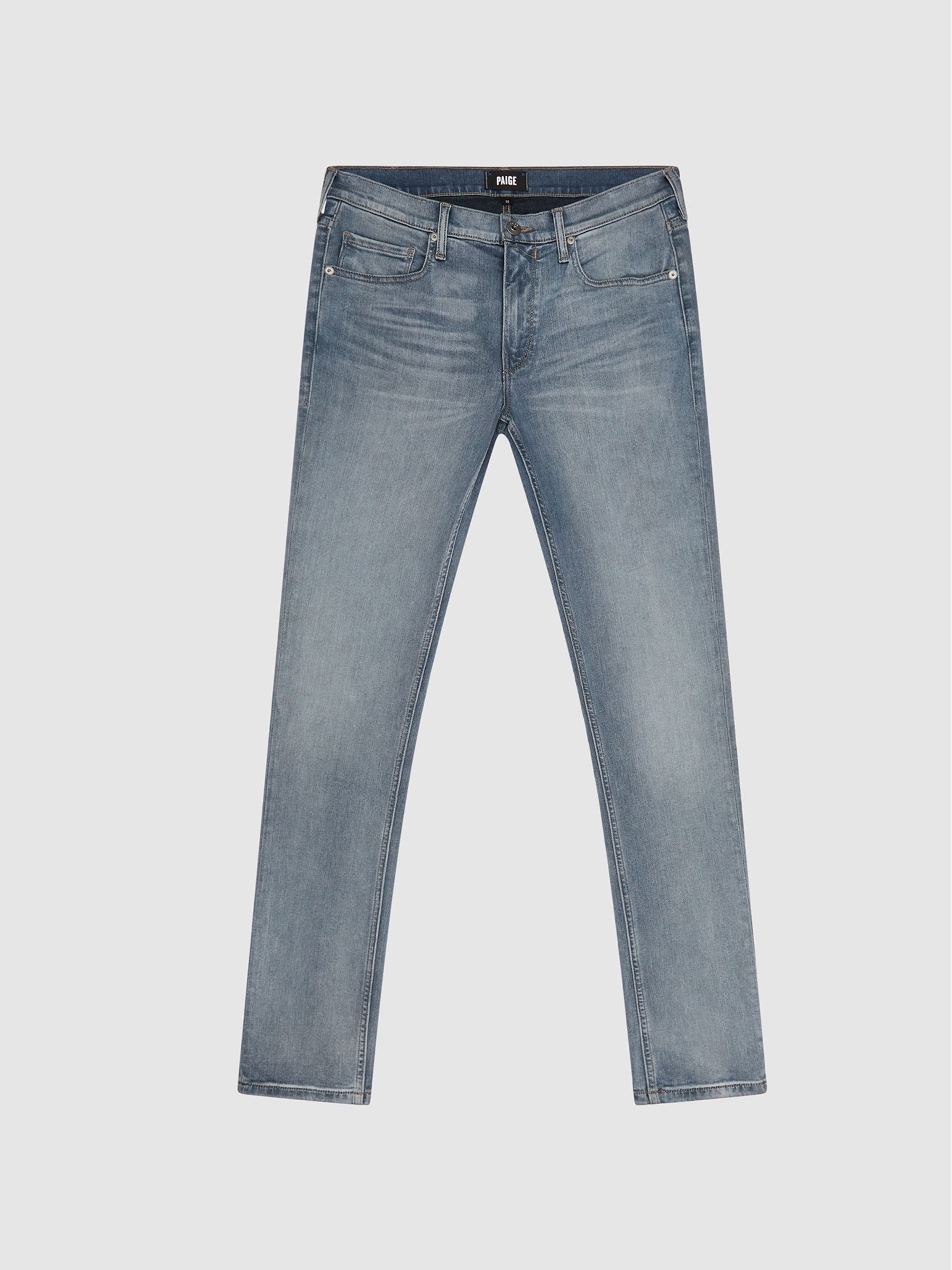 Paige High Stretch Slim Fit Jeans in Erikson - Image 2 of 6