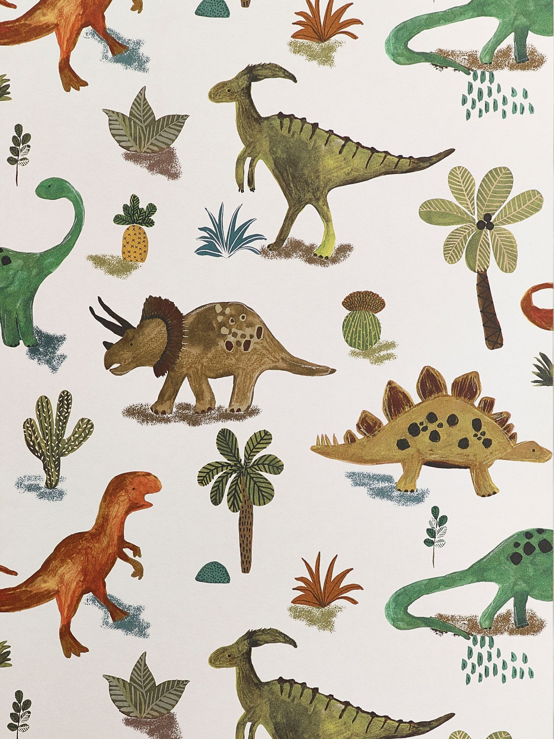 Next Natural Dinosaur & Friends 10M Wallpaper - Image 6 of 6 Next Natural Dinosaur & Friends 10M Wallpaper - Image 6 of 6