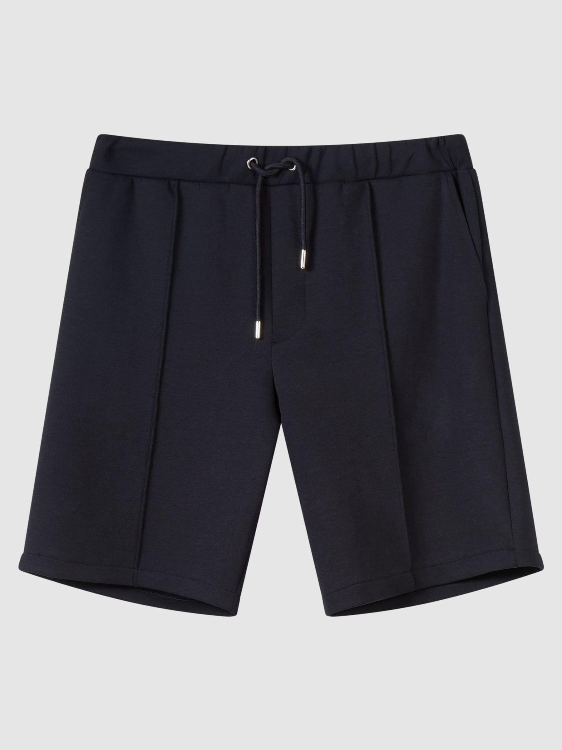 Jersey Shorts in Navy - Image 2 of 6
