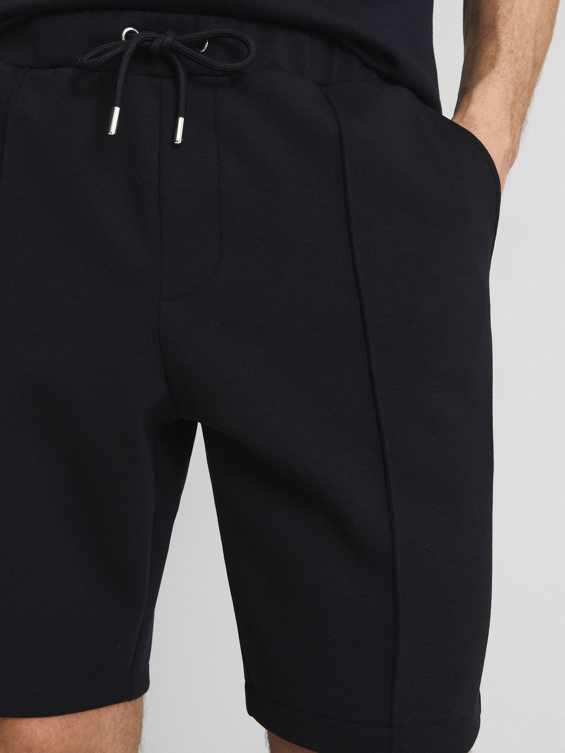 Jersey Shorts in Navy - Image 4 of 6