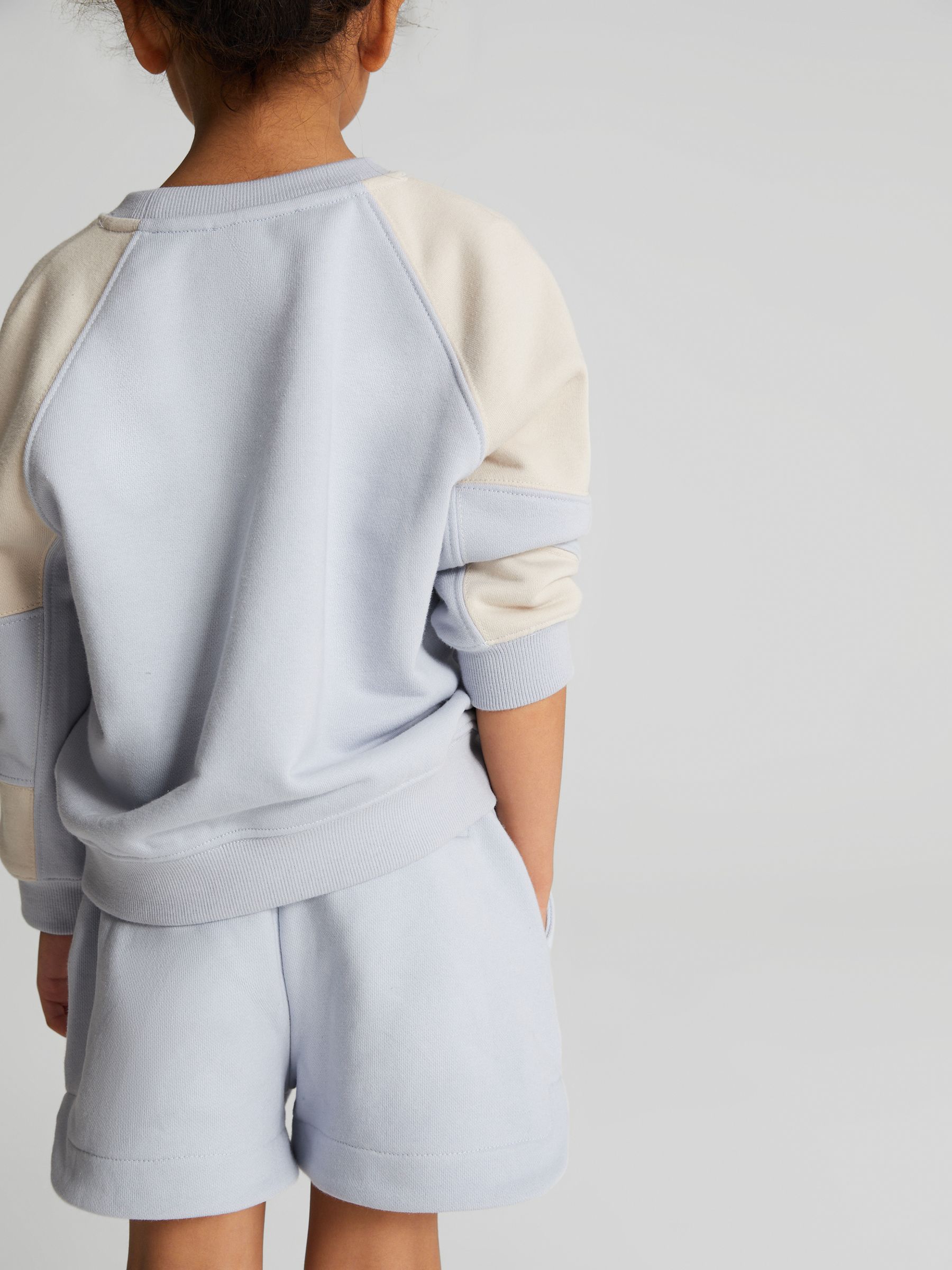 Jersey Shorts in Blue - Image 4 of 5