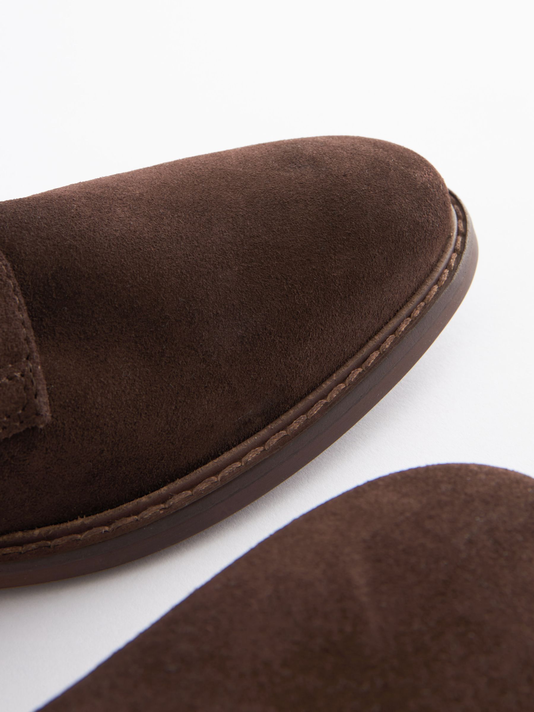 Brown Suede Derby - Image 4 of 7
