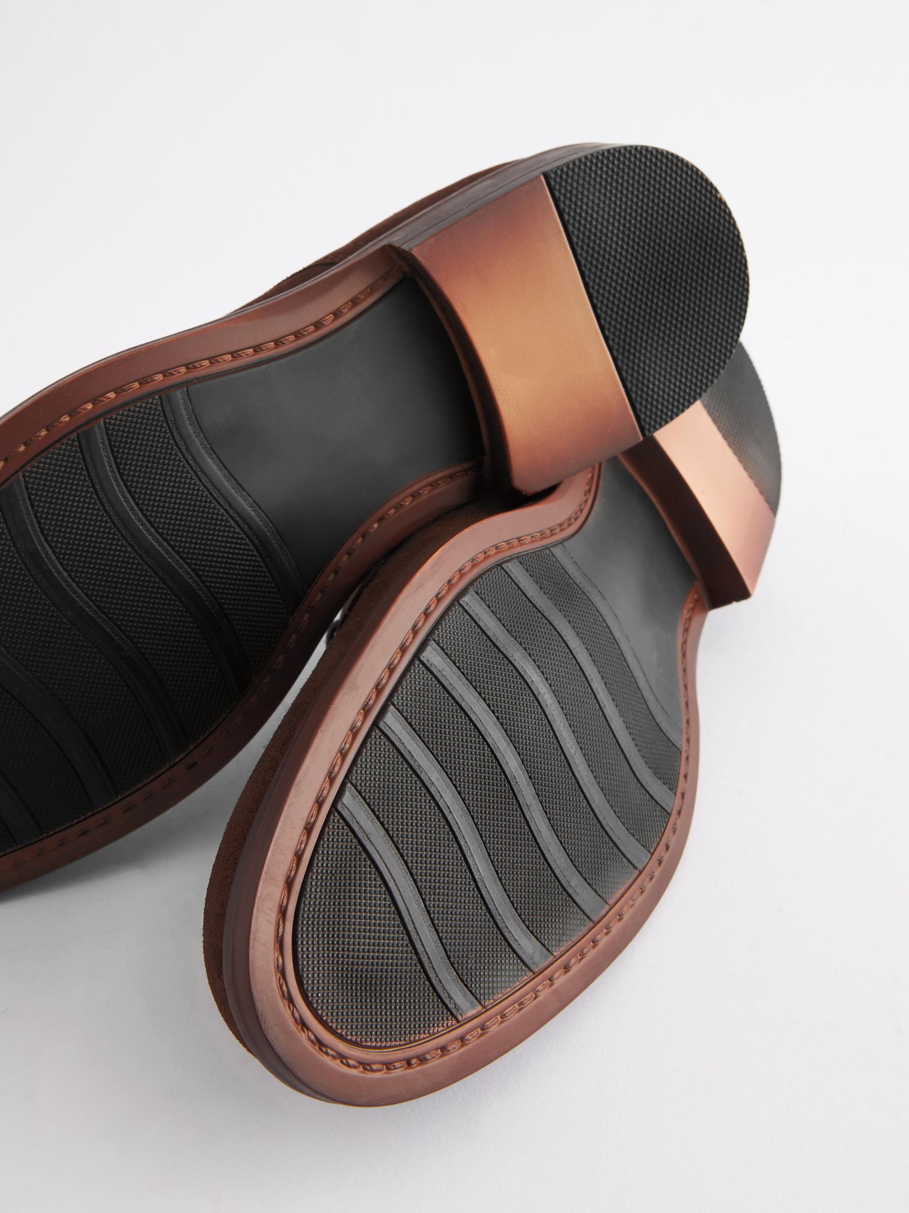 Brown Suede Derby - Image 5 of 7
