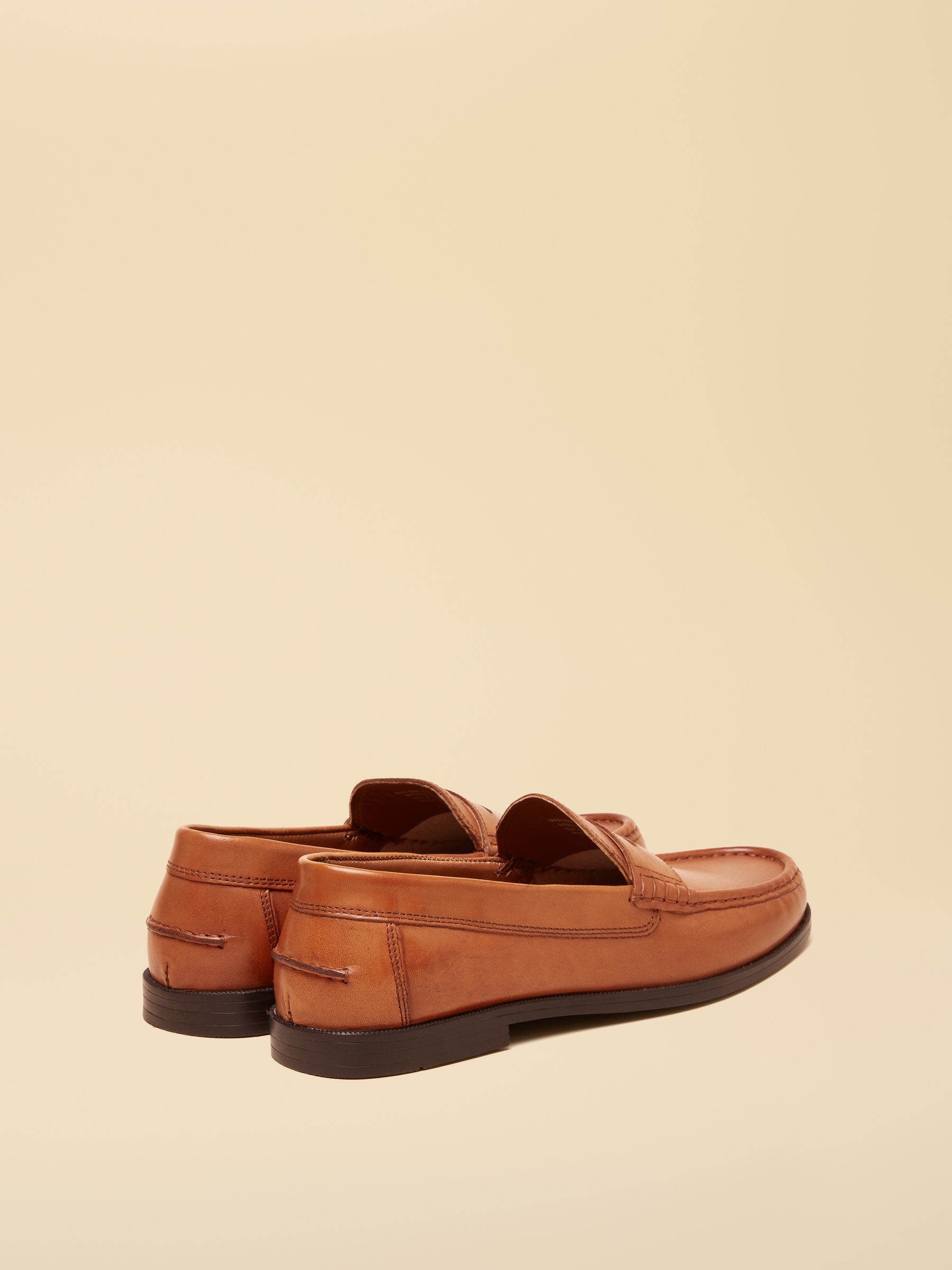 Tan Brown Penny Loafers - Image 2 of 6