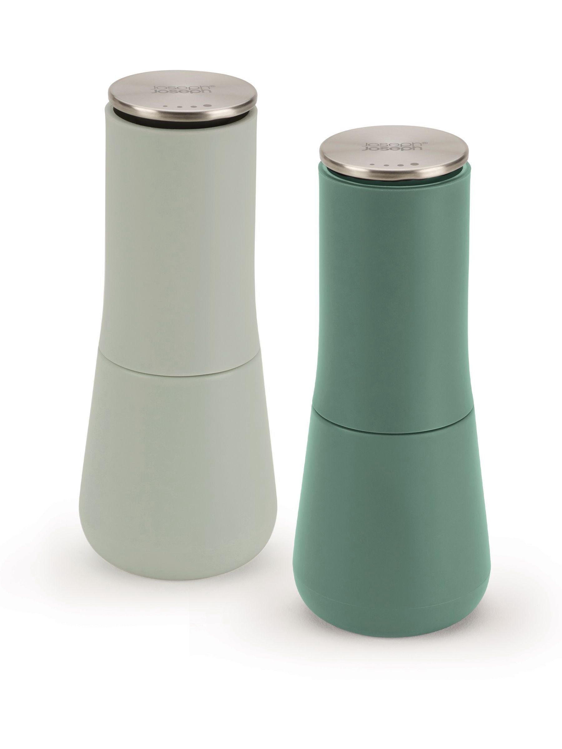 Joseph Joseph Sage Green Milltop Editions Salt & Pepper Set - Image 1 of 4