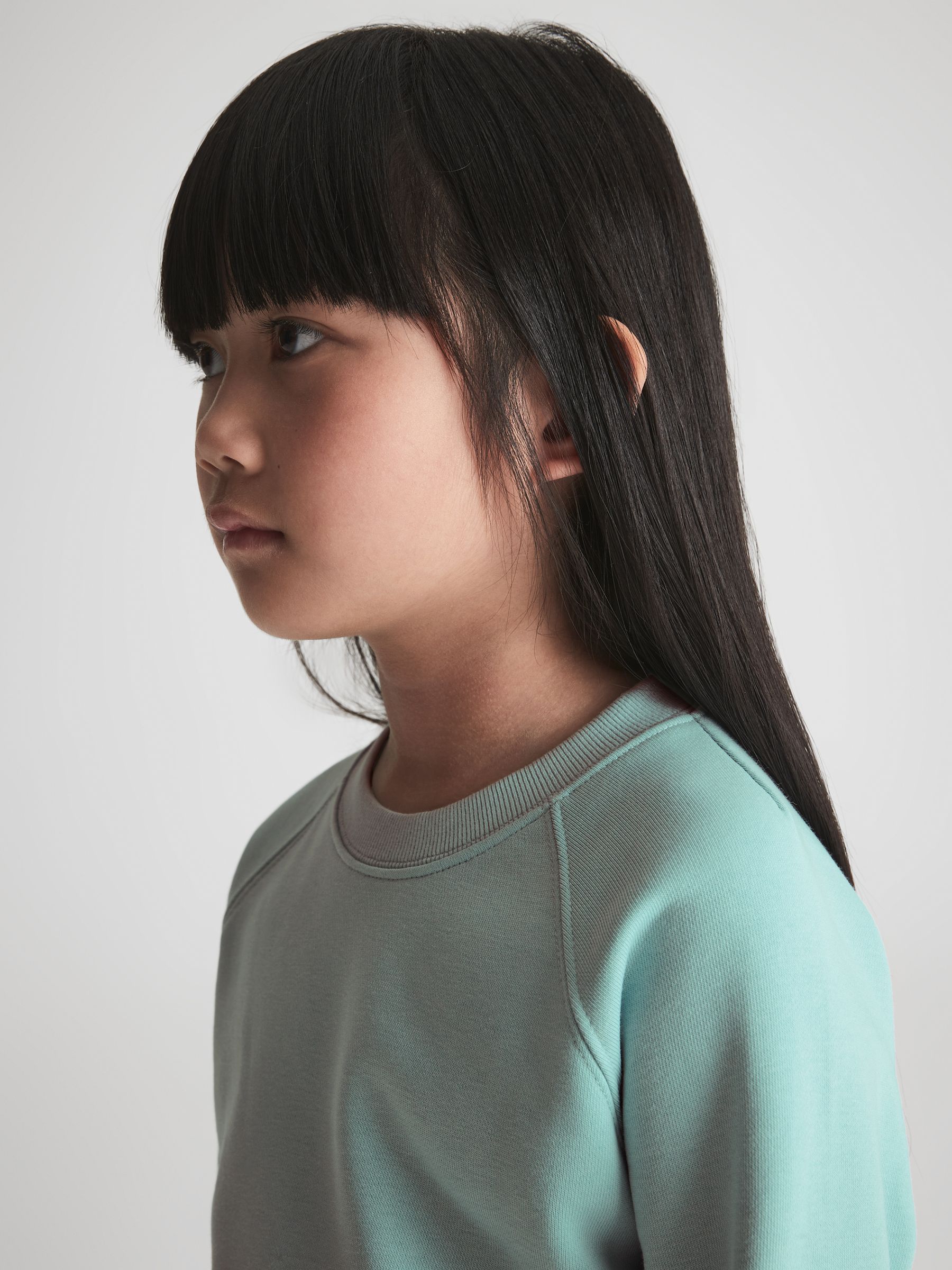 Jersey Sweater Dress in Aquamarine - Image 4 of 8