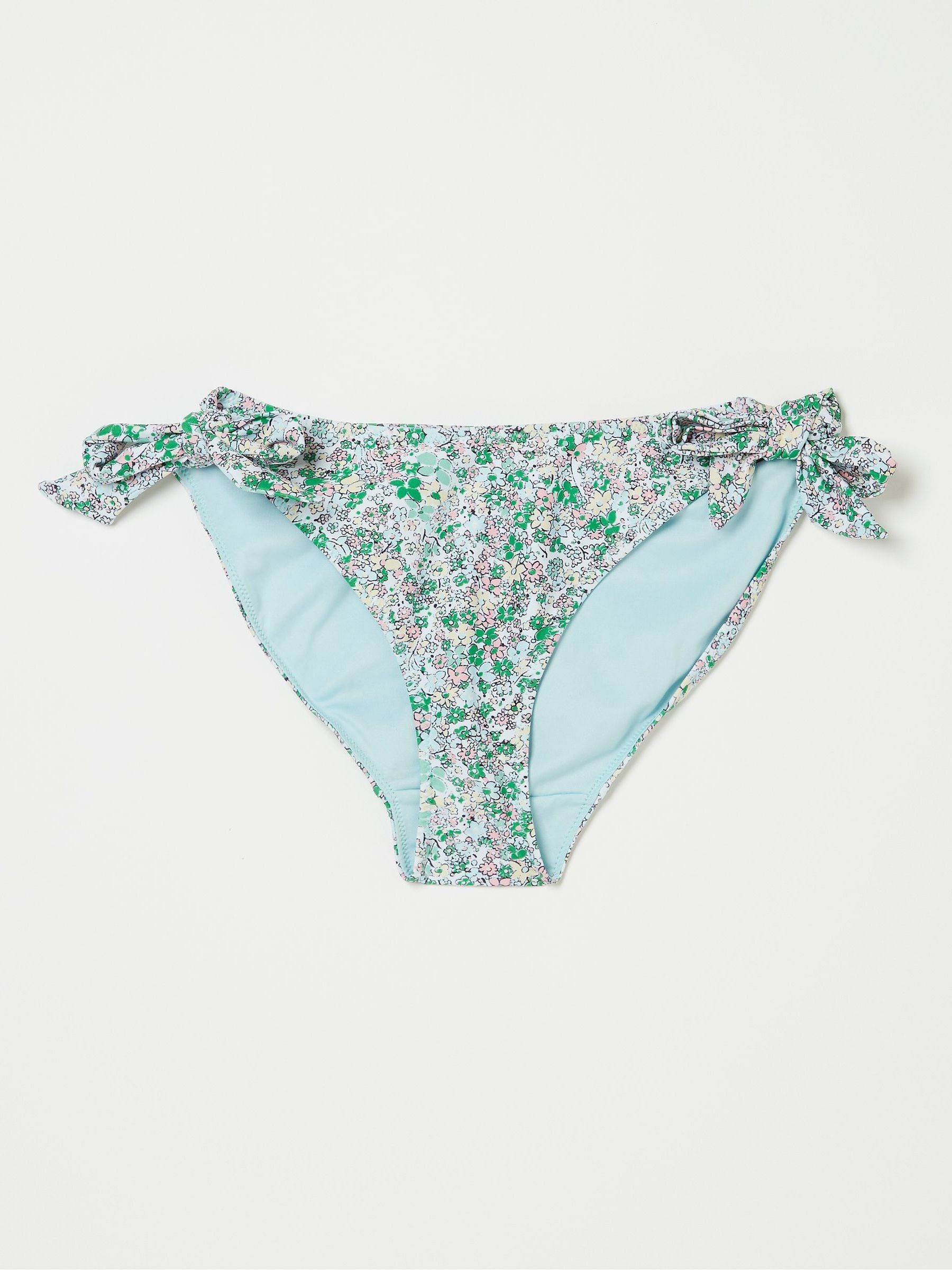 Green Daisy Field Bikini Bottoms - Image 4 of 4