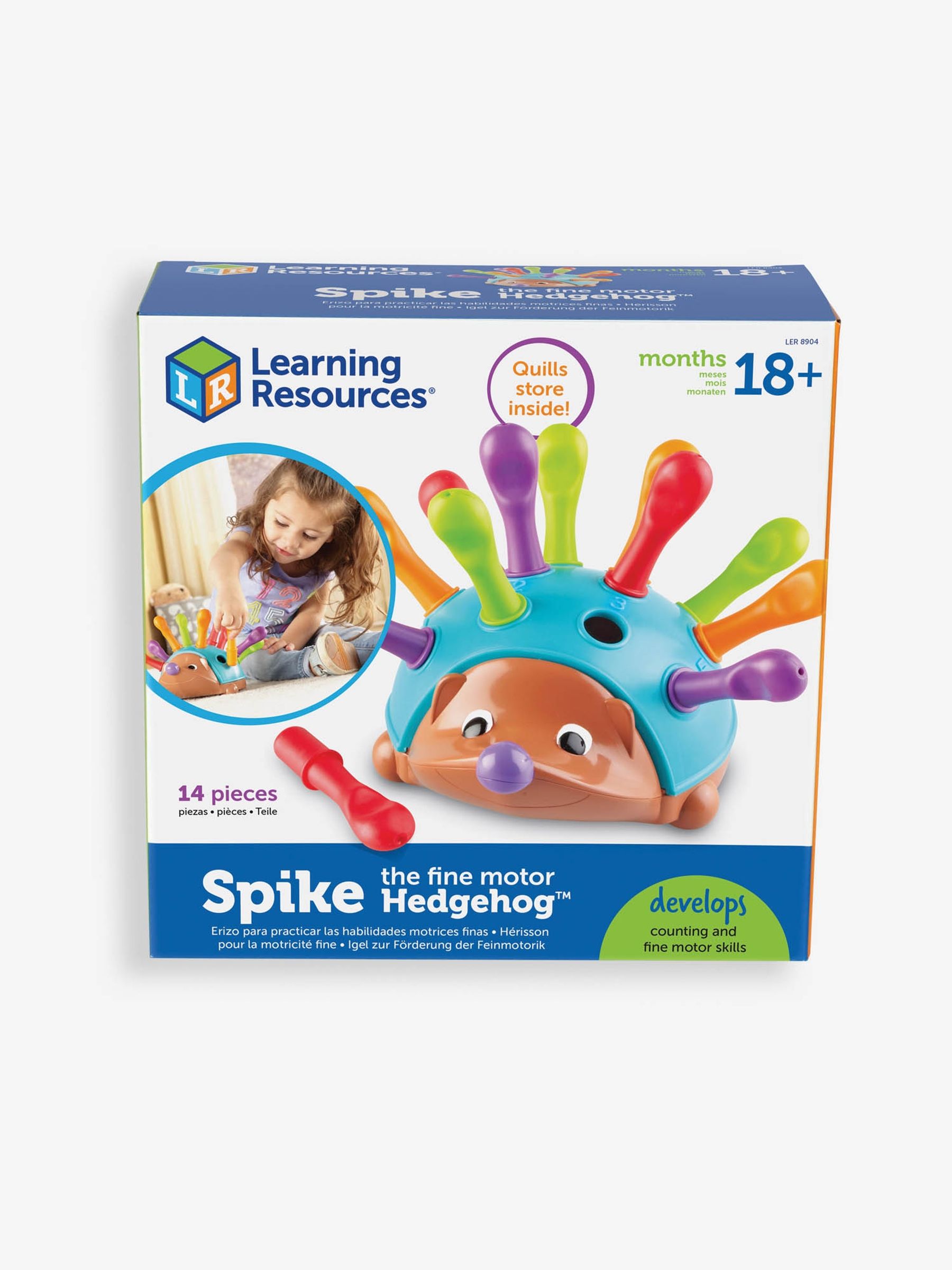 Learning Resources Spike The Fine Motor Hedgehog - Image 1 of 9