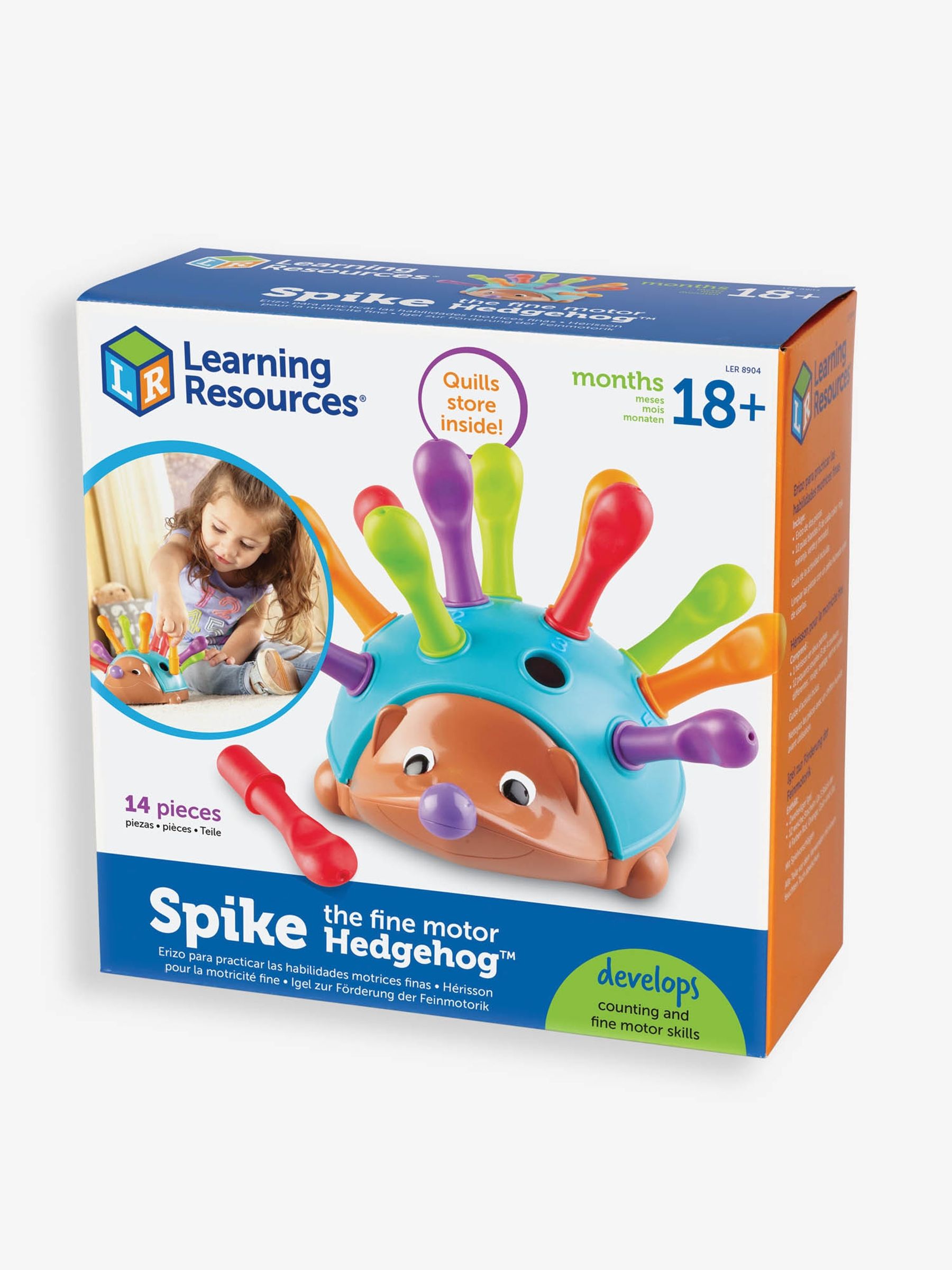 Learning Resources Spike The Fine Motor Hedgehog - Image 2 of 9