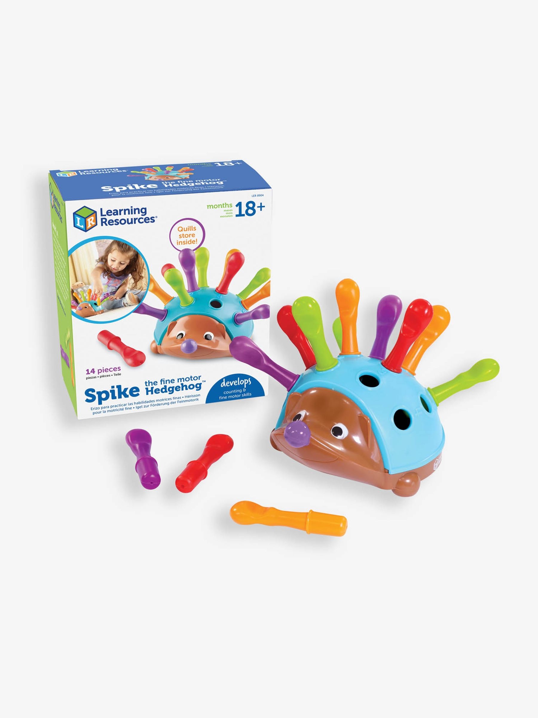 Learning Resources Spike The Fine Motor Hedgehog - Image 3 of 9