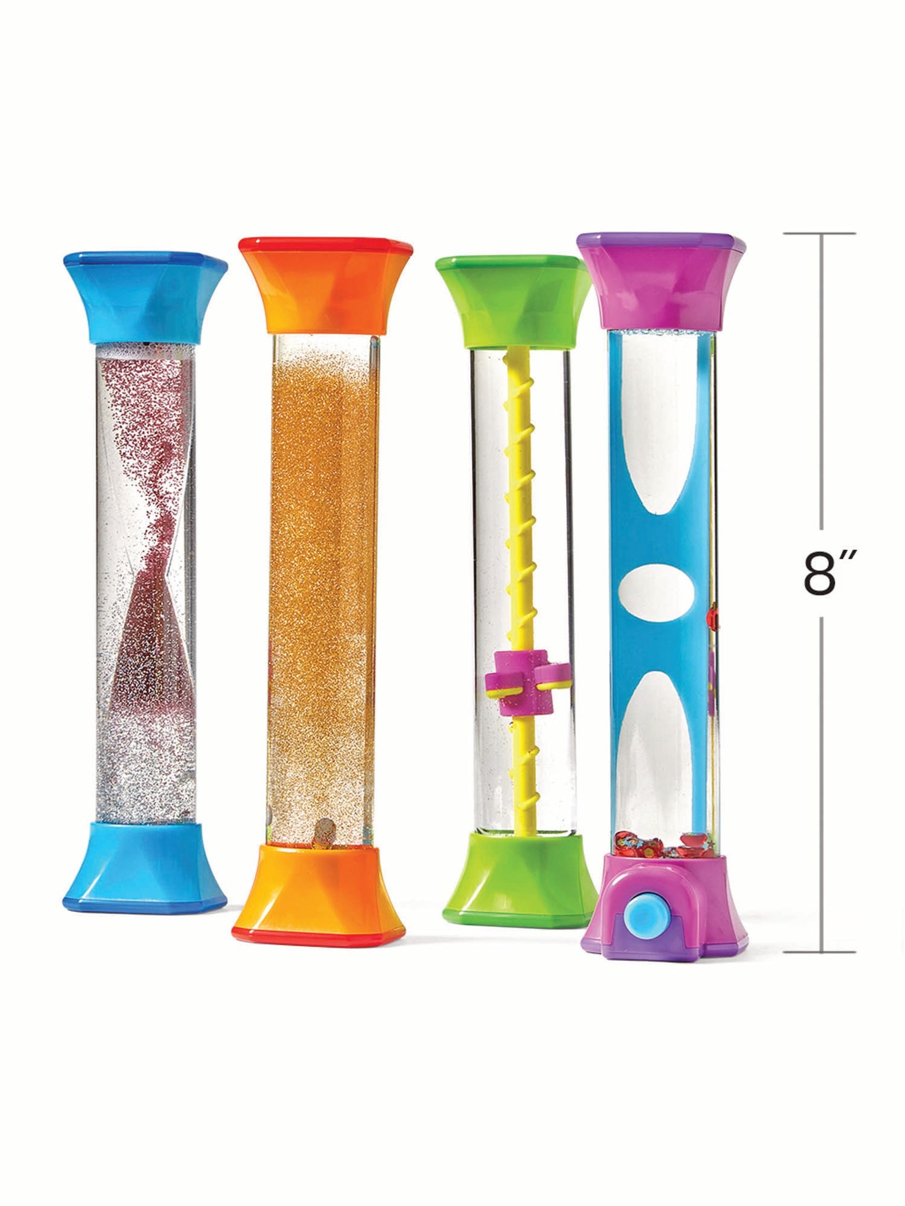 Learning Resources Sensory Fidget Tubes, Set of 4 - Image 3 of 7