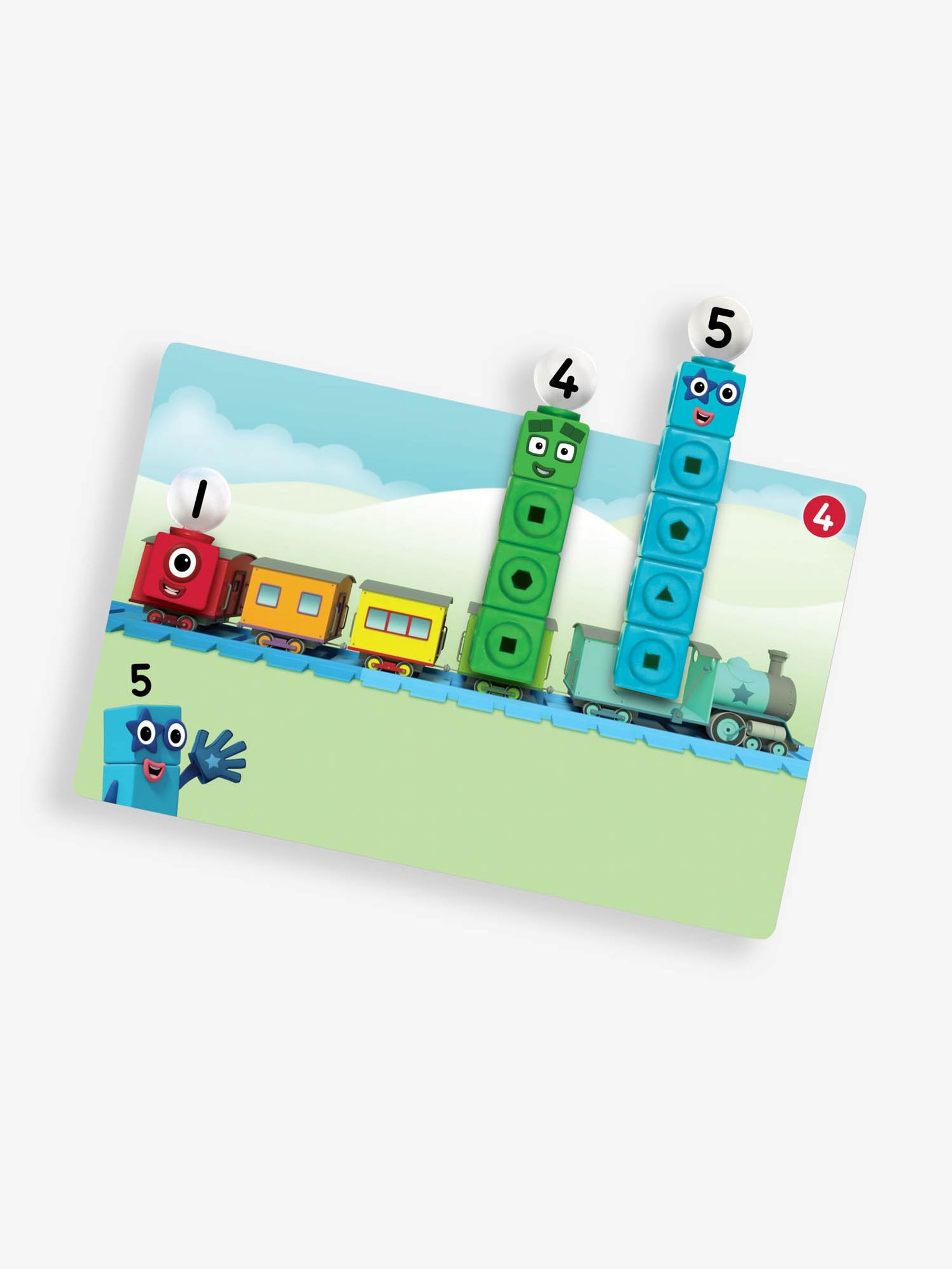 Learning Resources MathLink® Cubes Numberblocks 1-10 Activity Set - Image 4 of 6