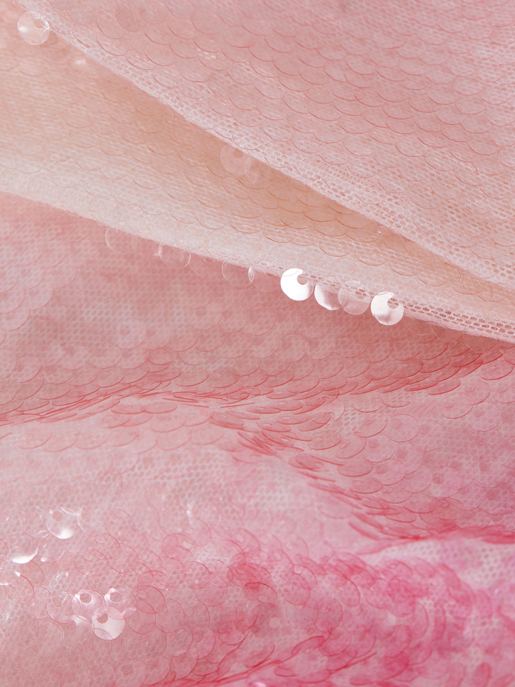 Halston Sequin Fitted Mini Dress in Abstract Sorbet - Image 5 of 5