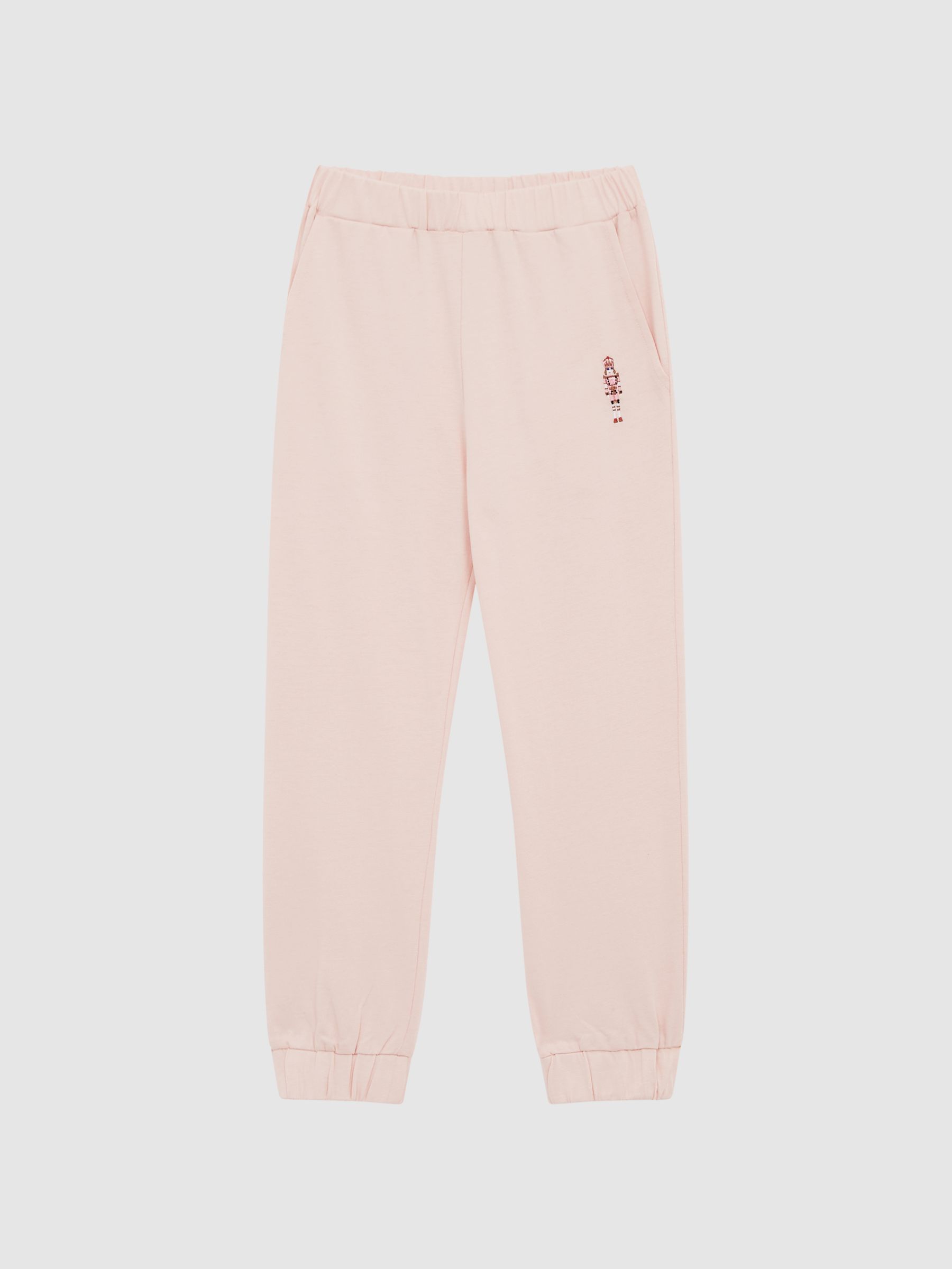 Junior Embroidered Queen Nightwear Bottoms in Pink - Image 2 of 7