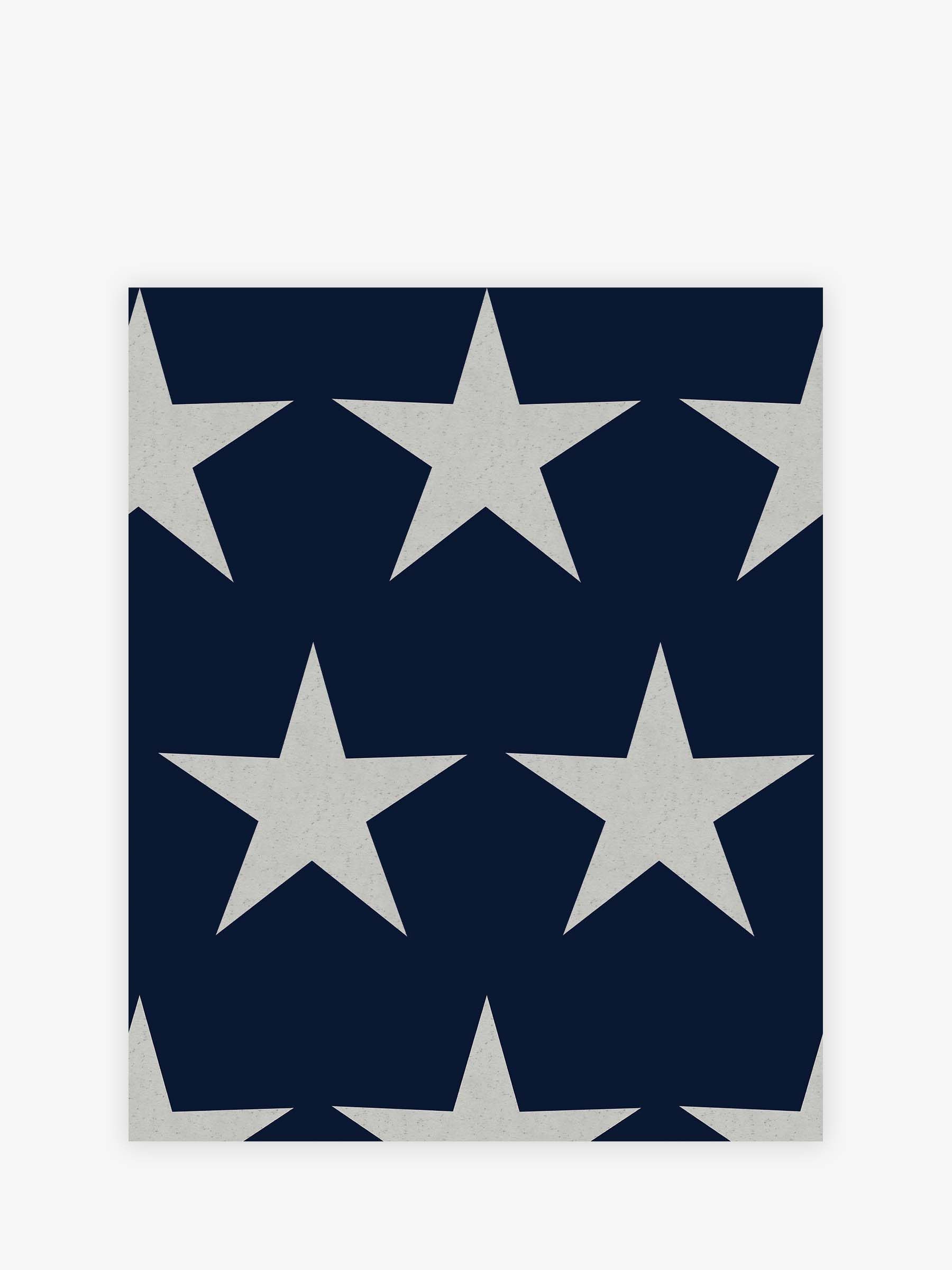 Next Navy Blue Stars Wallpaper Sample Paste The Wall - Image 2 of 3