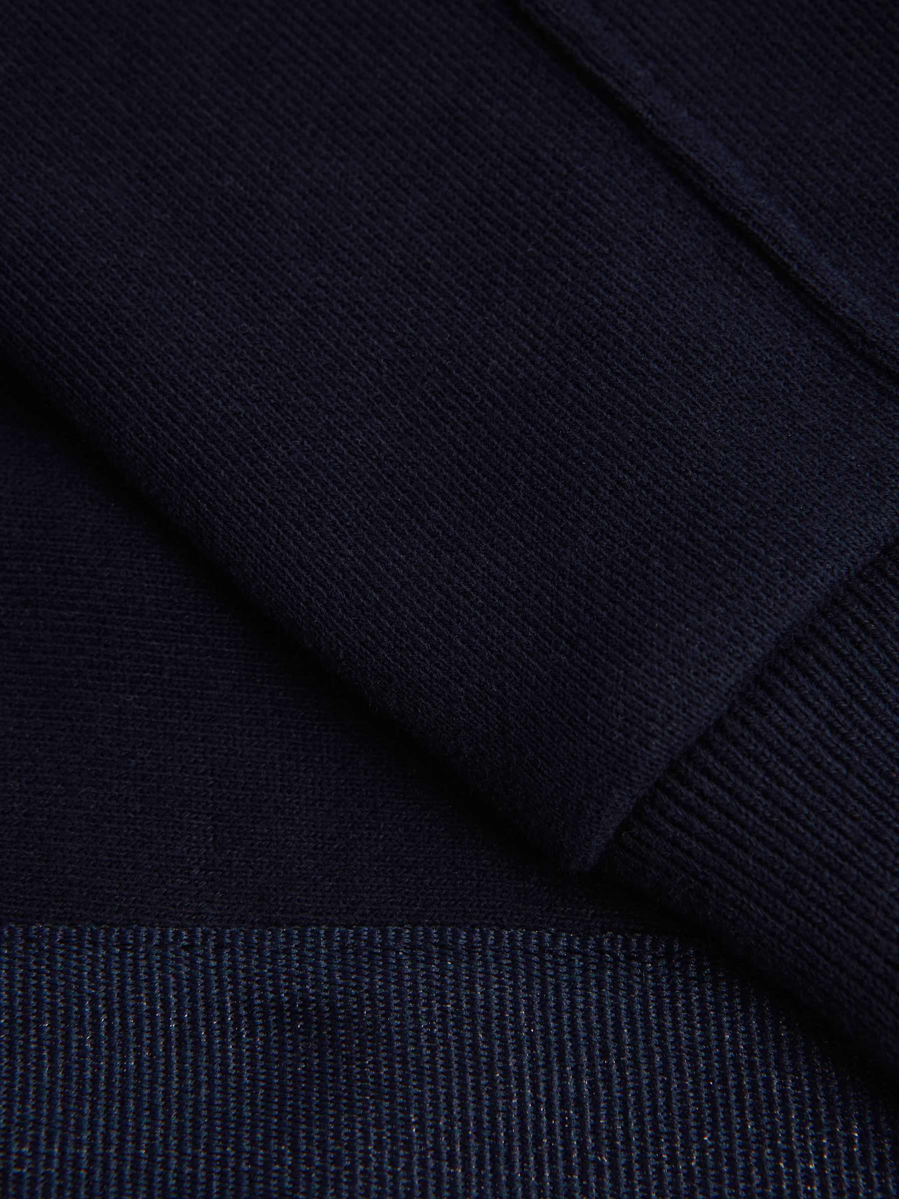 9-12 yrs Metallic Trim Joggers in Navy - Image 7 of 7