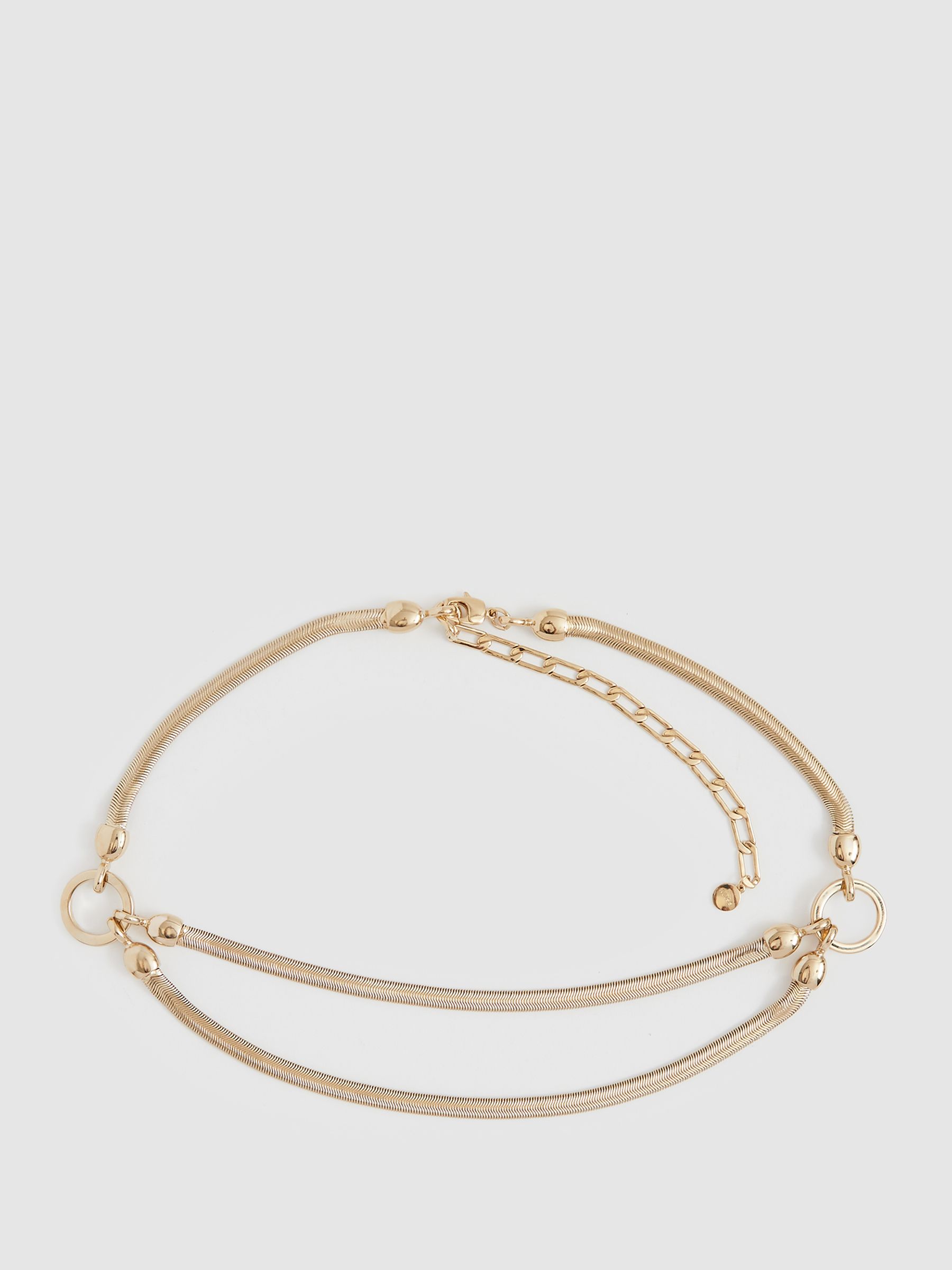 Snake Chain Belt in Gold - Image 2 of 6