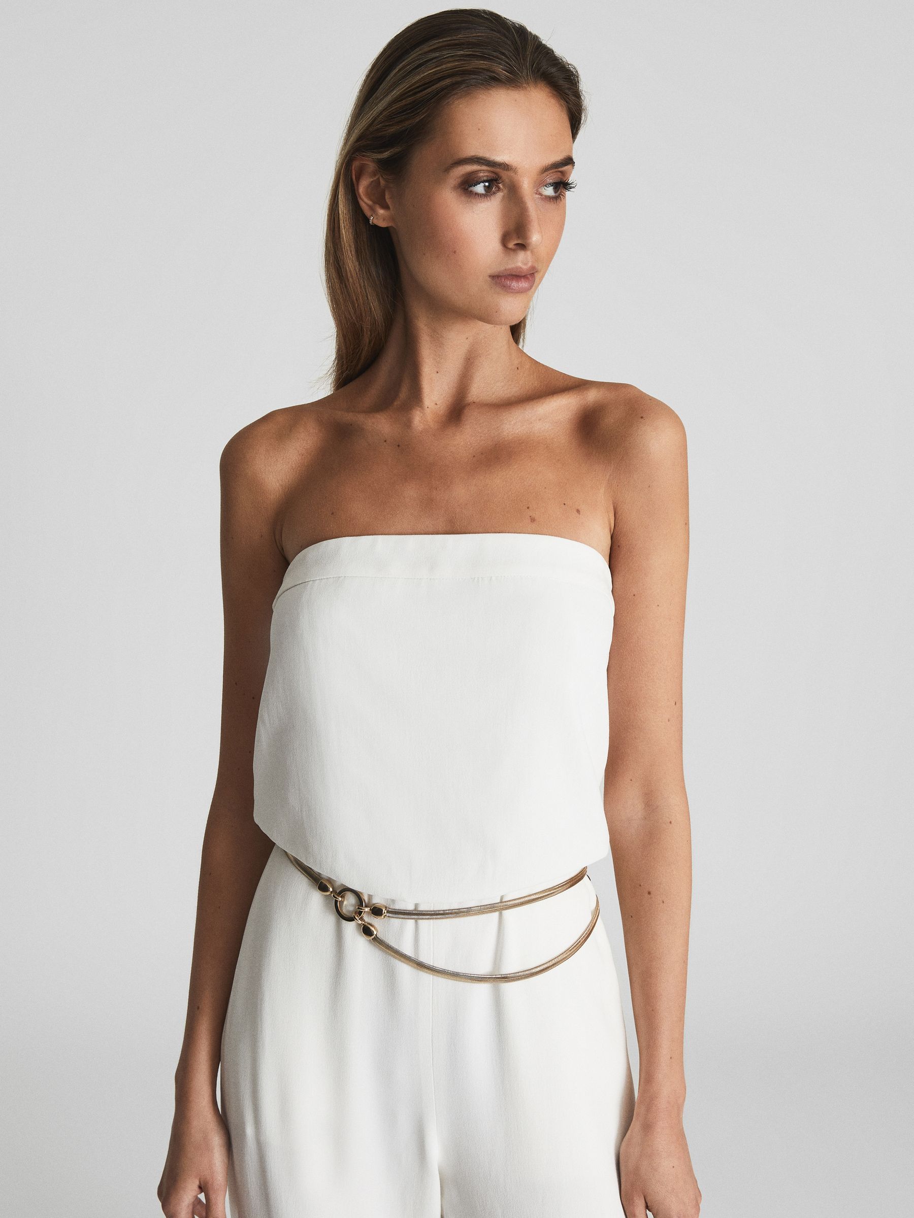 Snake Chain Belt in Gold - Image 3 of 6