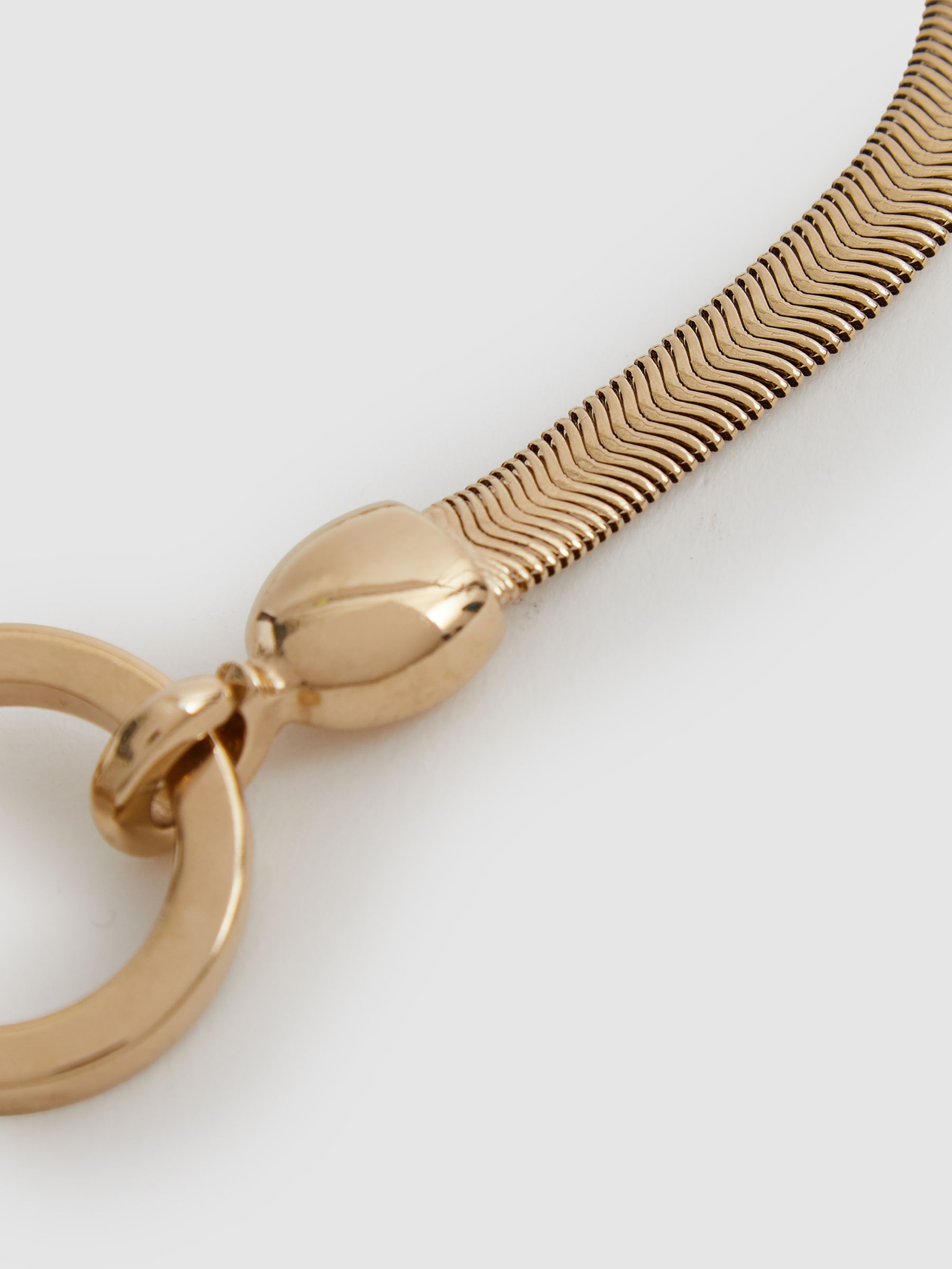 Snake Chain Belt in Gold - Image 5 of 6