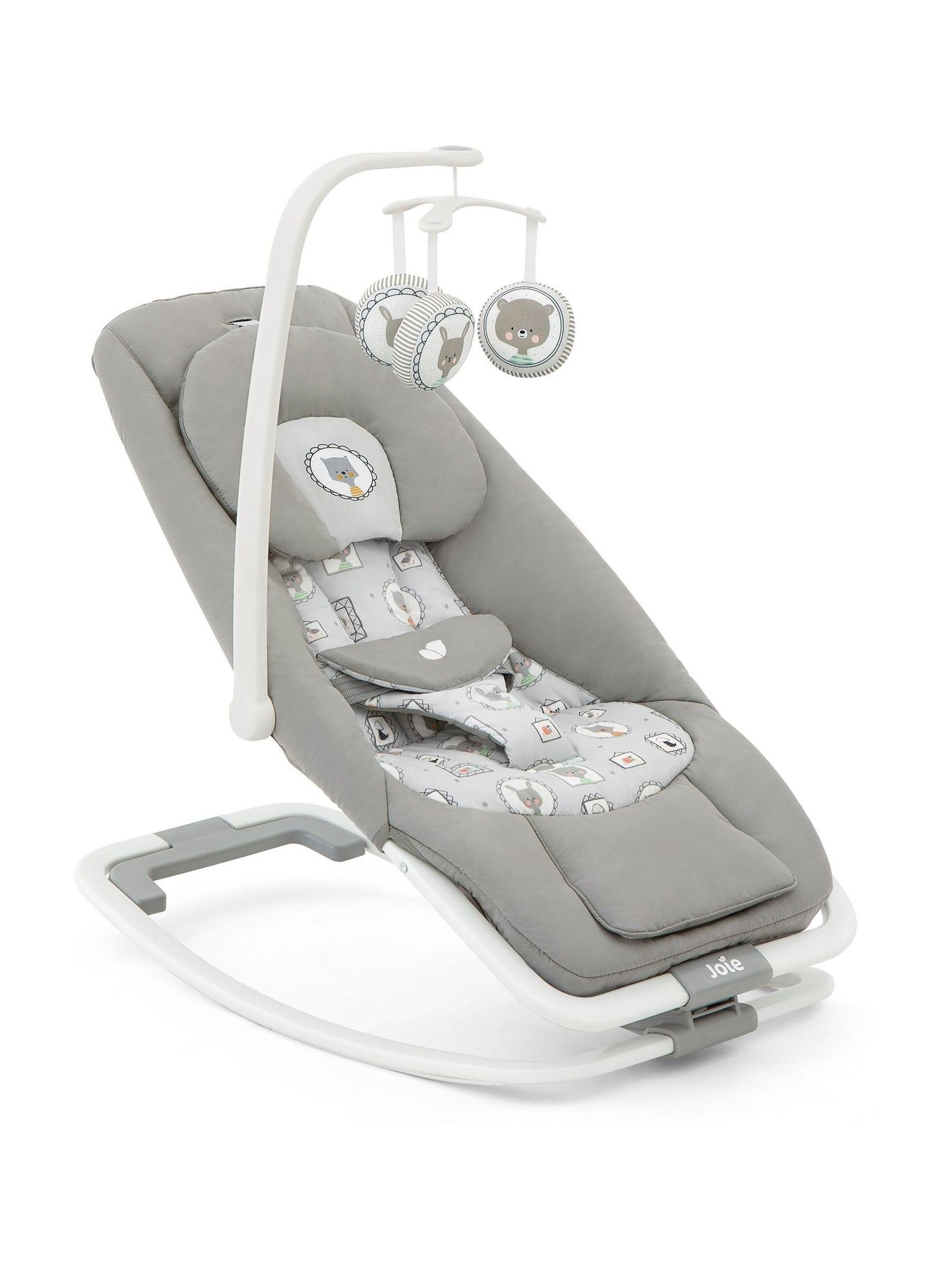 Joie Grey Dreamer Bouncer and Rocker - Image 1 of 4