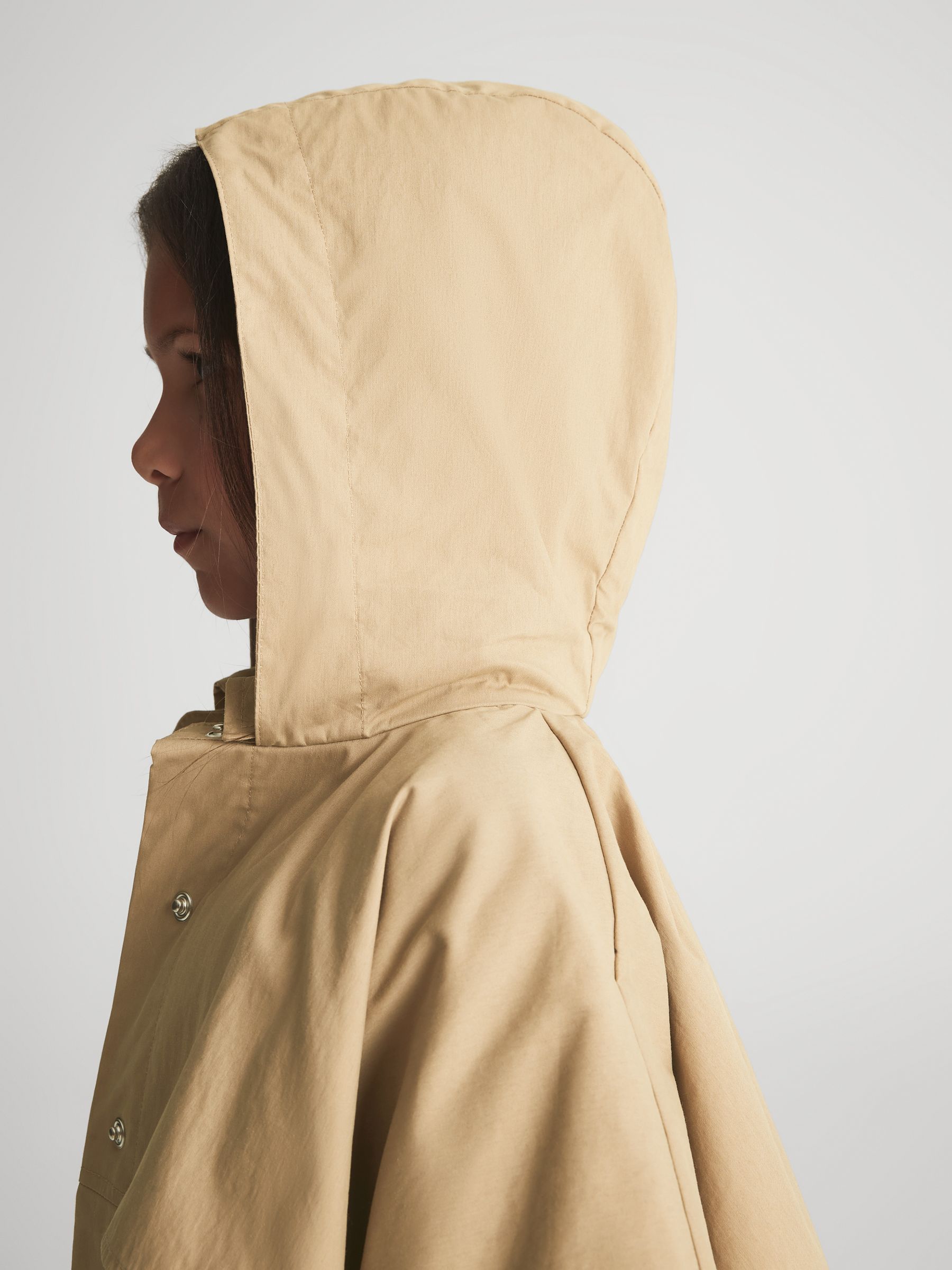 Junior Technical Poncho in Camel - Image 7 of 8