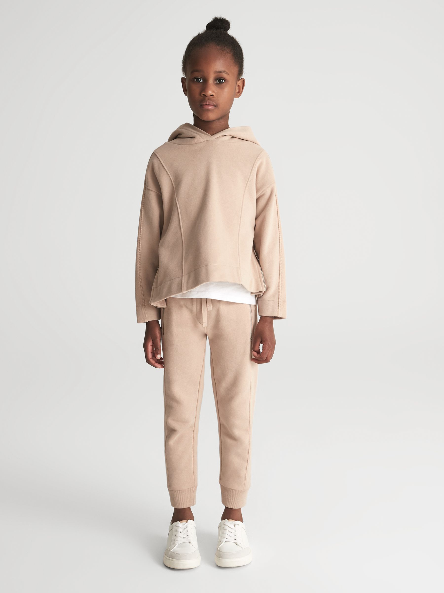 4-9 yrs Jersey Joggers in Pink - Image 1 of 5