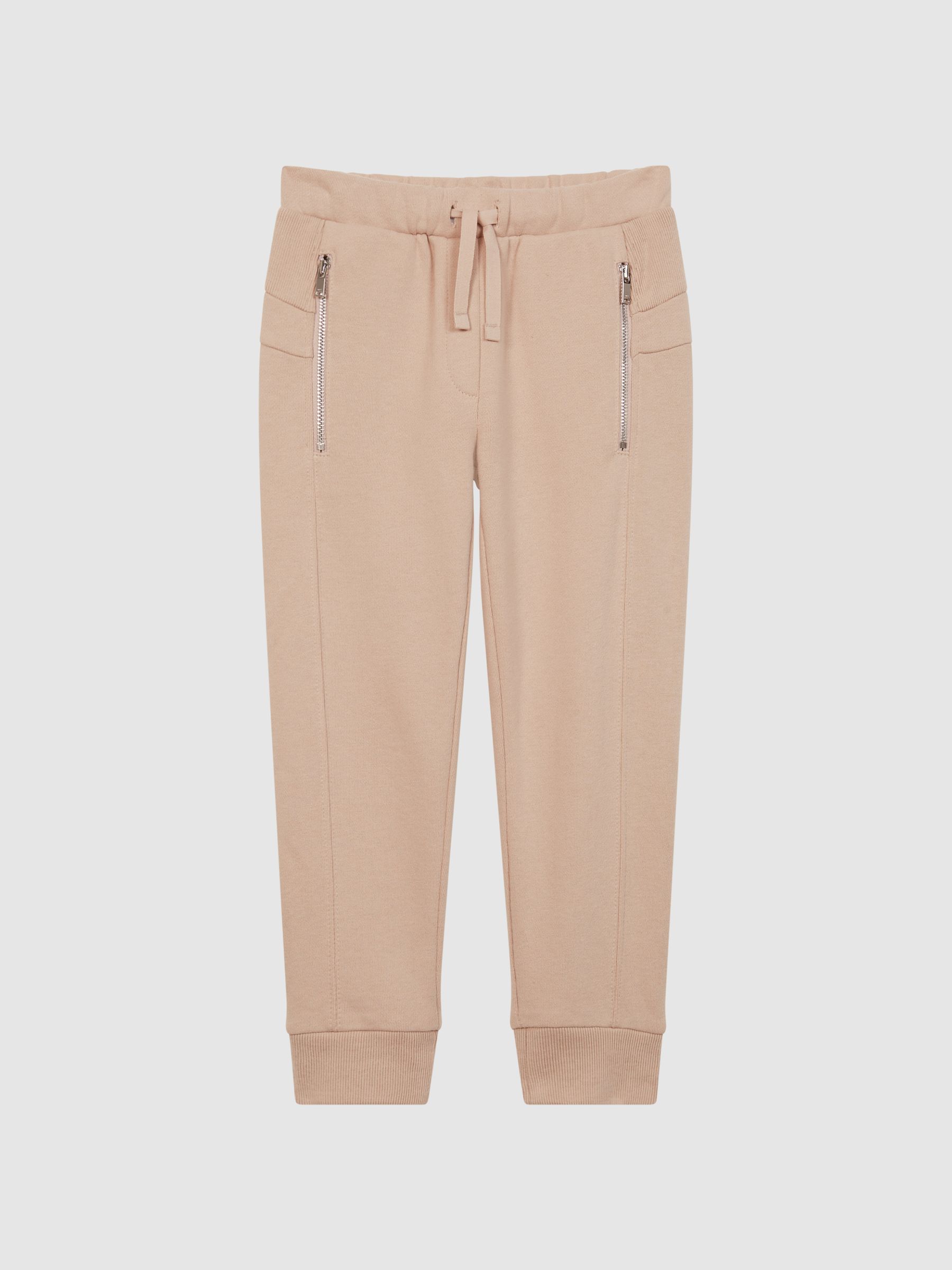 4-9 yrs Jersey Joggers in Pink - Image 2 of 5