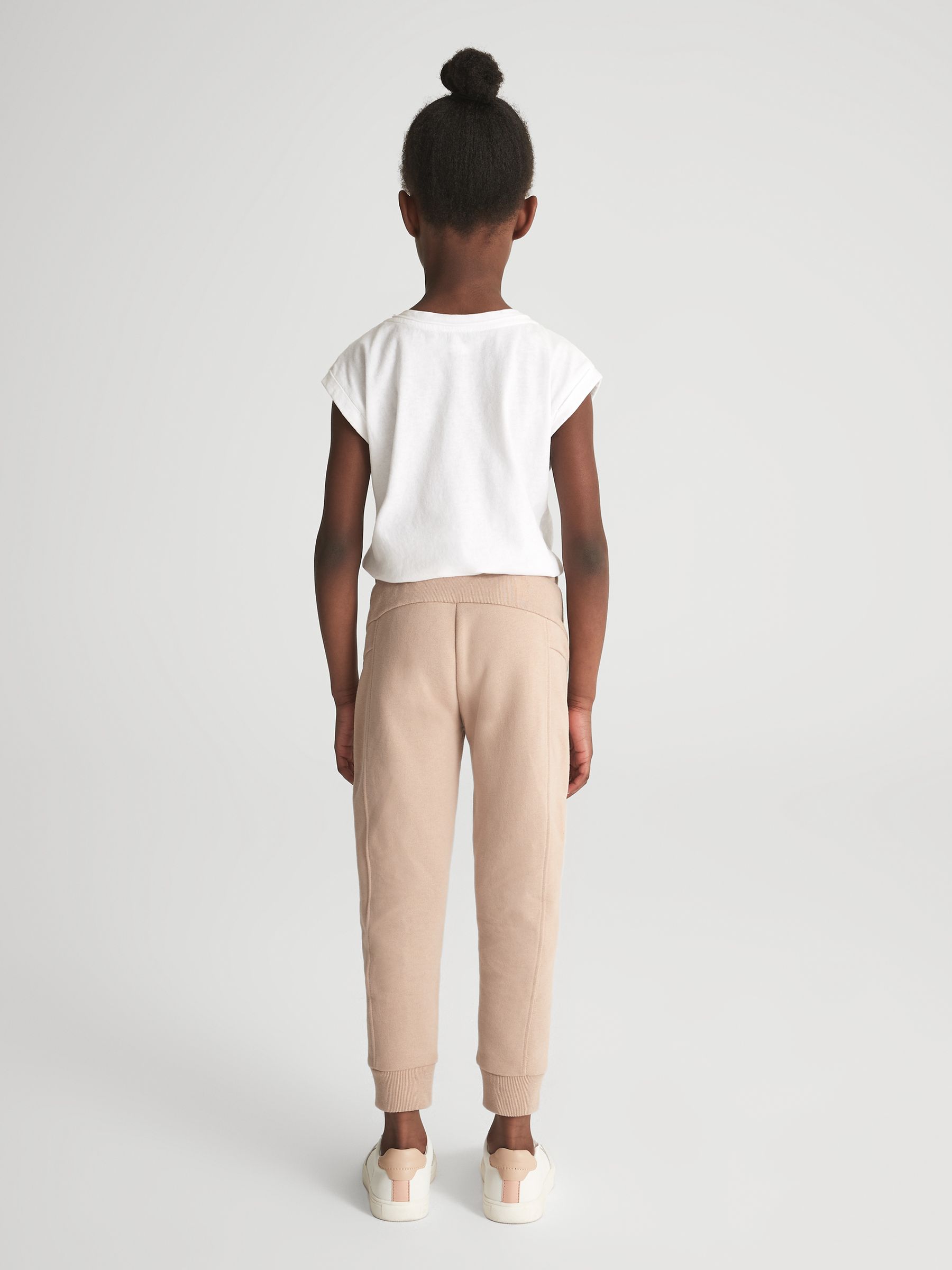 4-9 yrs Jersey Joggers in Pink - Image 3 of 5