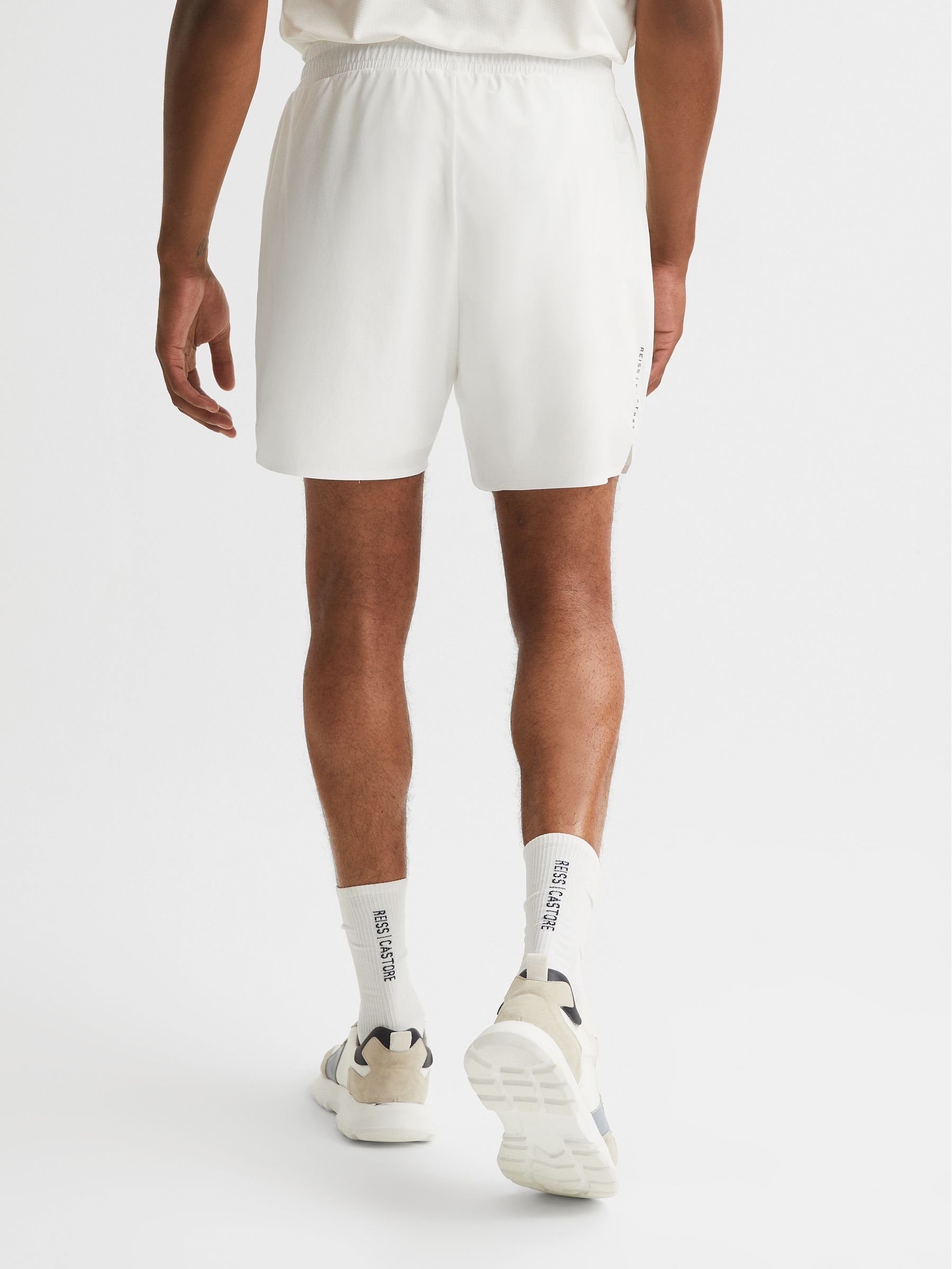 Castore Performance Shorts in White - Image 5 of 9
