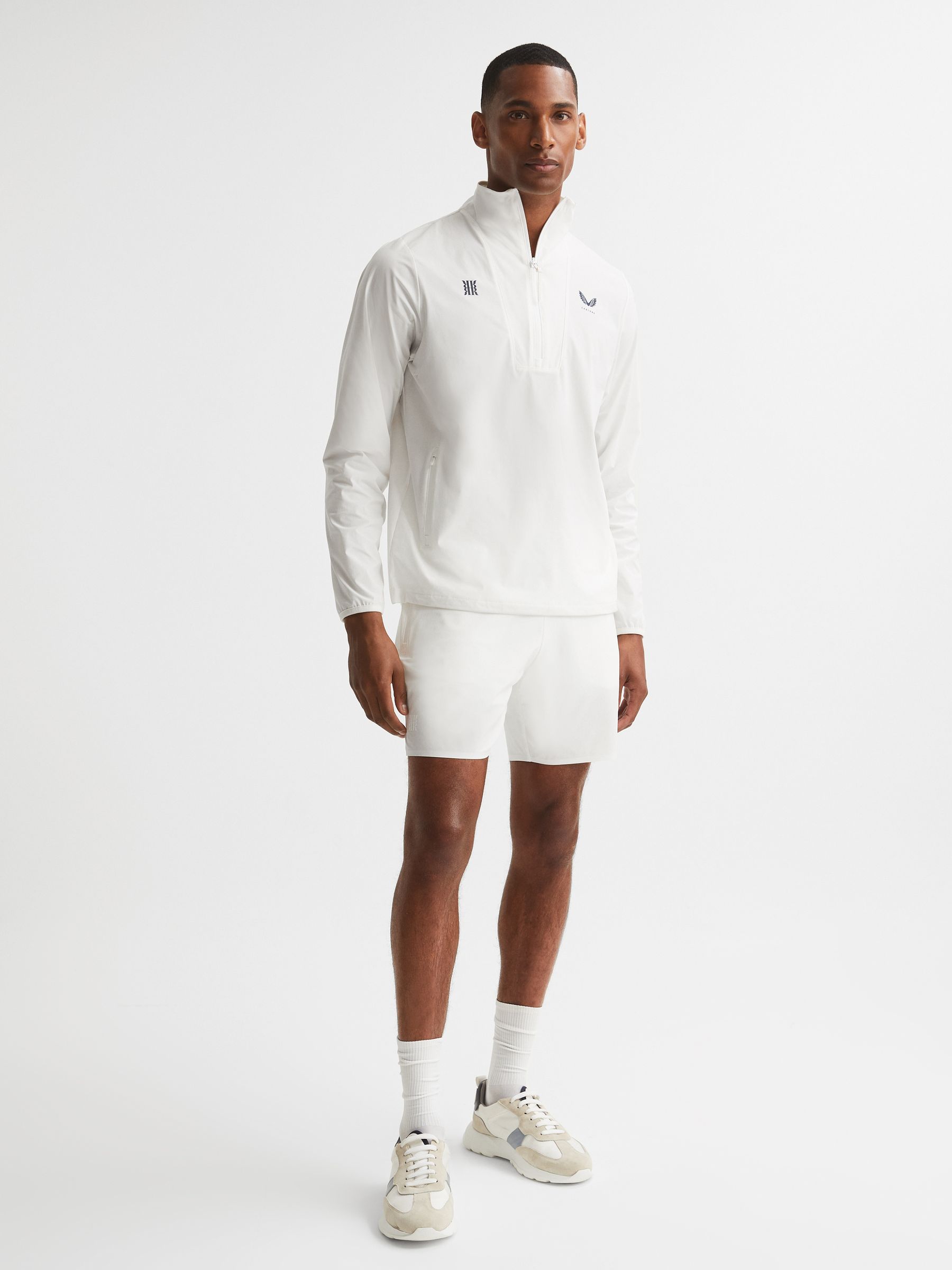 Castore Performance Shorts in White - Image 8 of 9