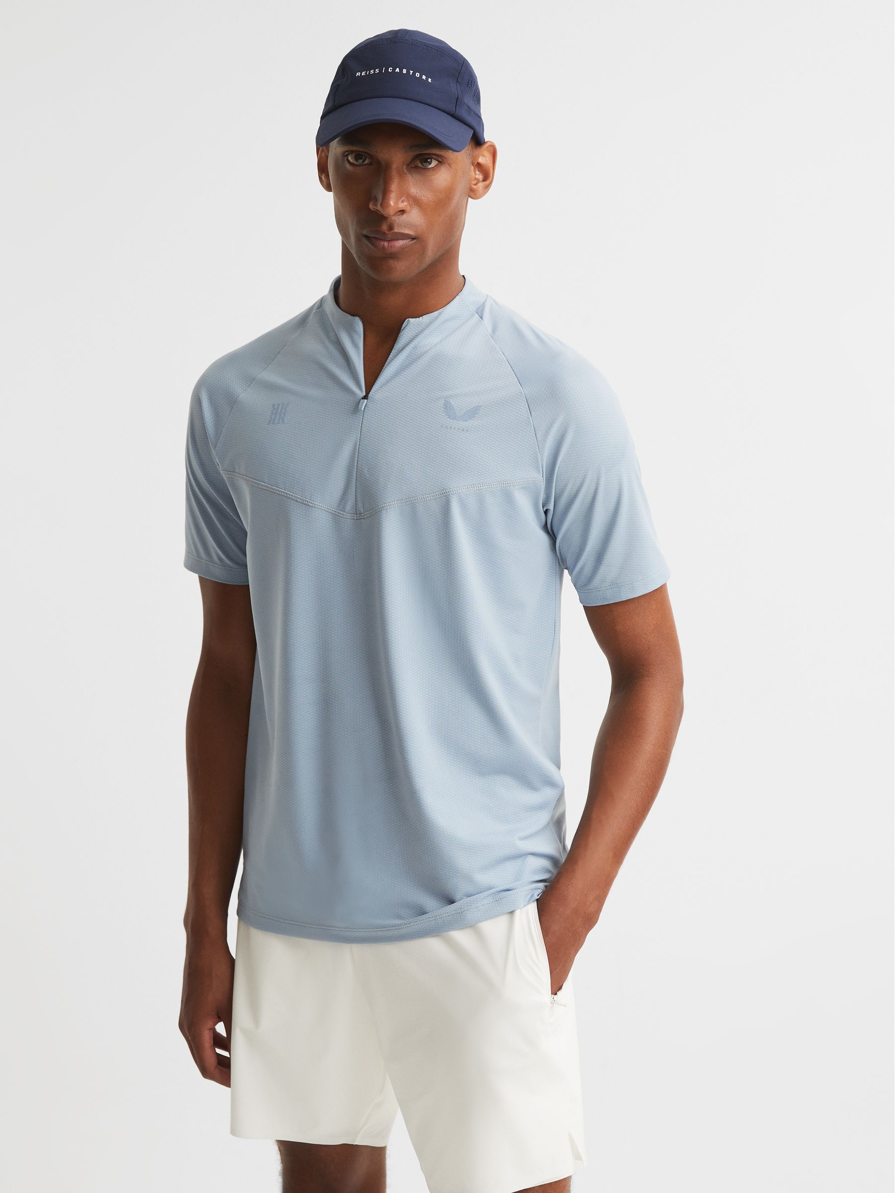 Castore Performance T-Shirt in Blue - Image 1 of 8